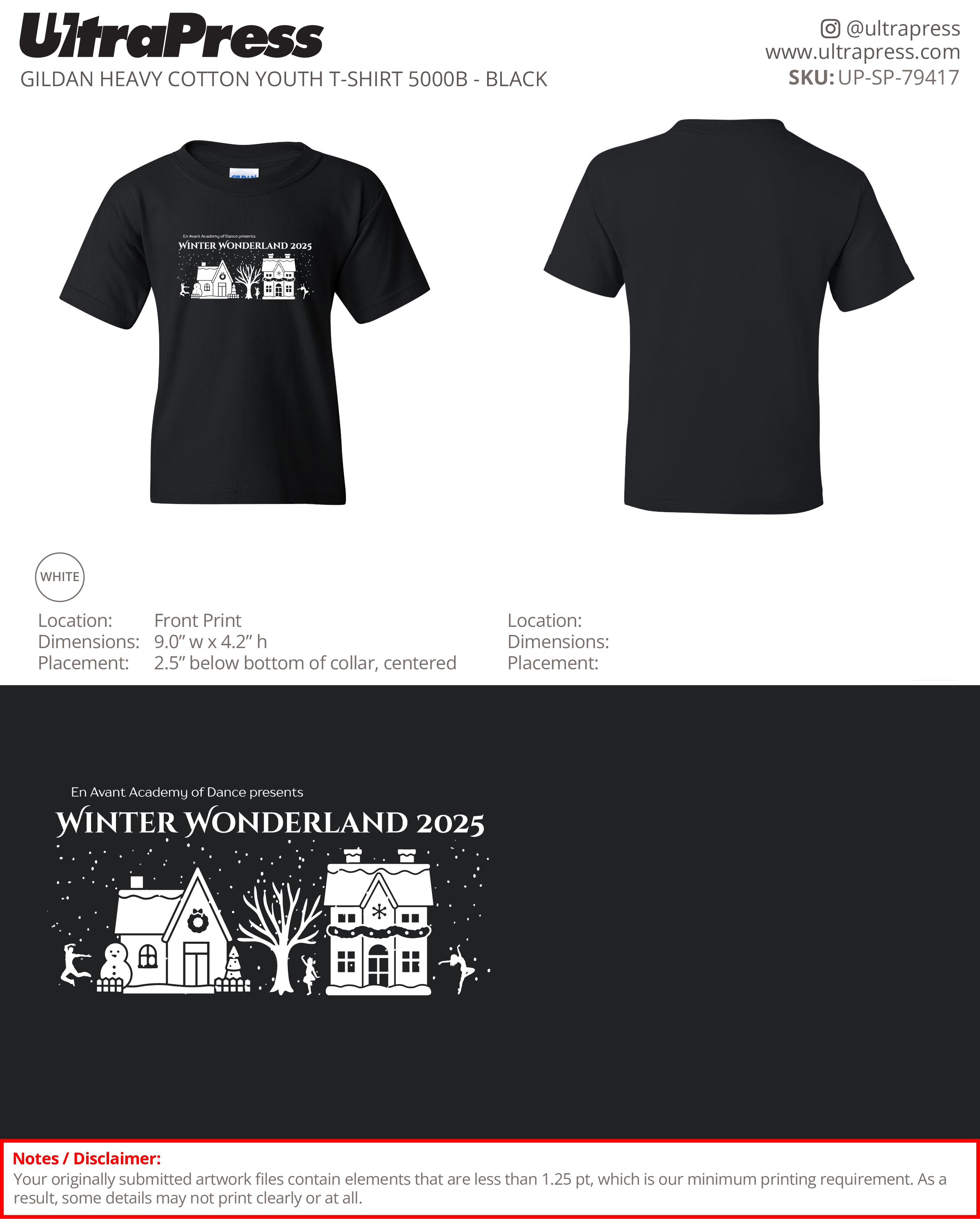 UP-SP-79417 Winter Wonderland 2025 - Briley Shanander 100 Min Qty (Bulk)