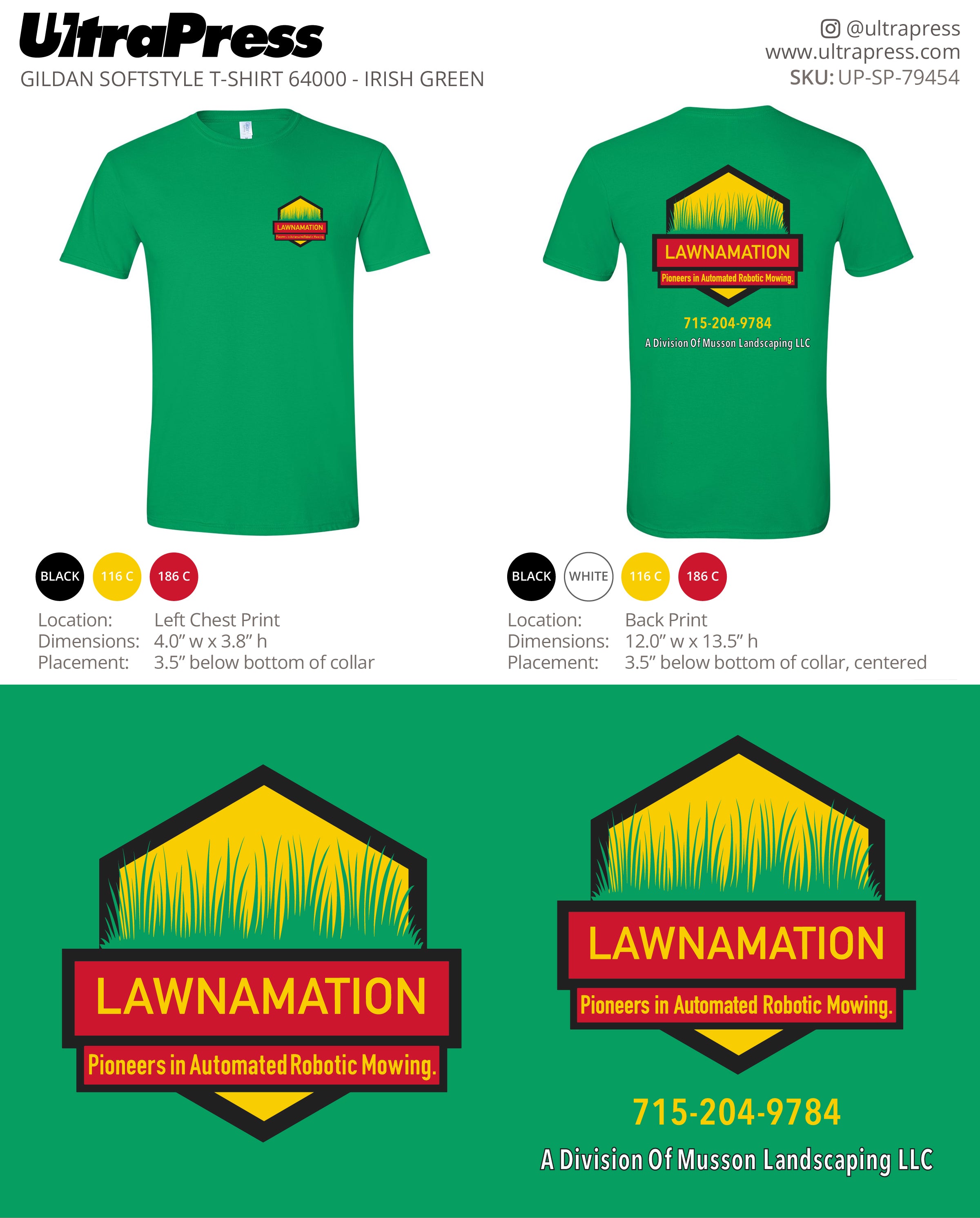 UP-SP-79454 Lawnamation - Dale Kleffman 100 Min Qty (Bulk)