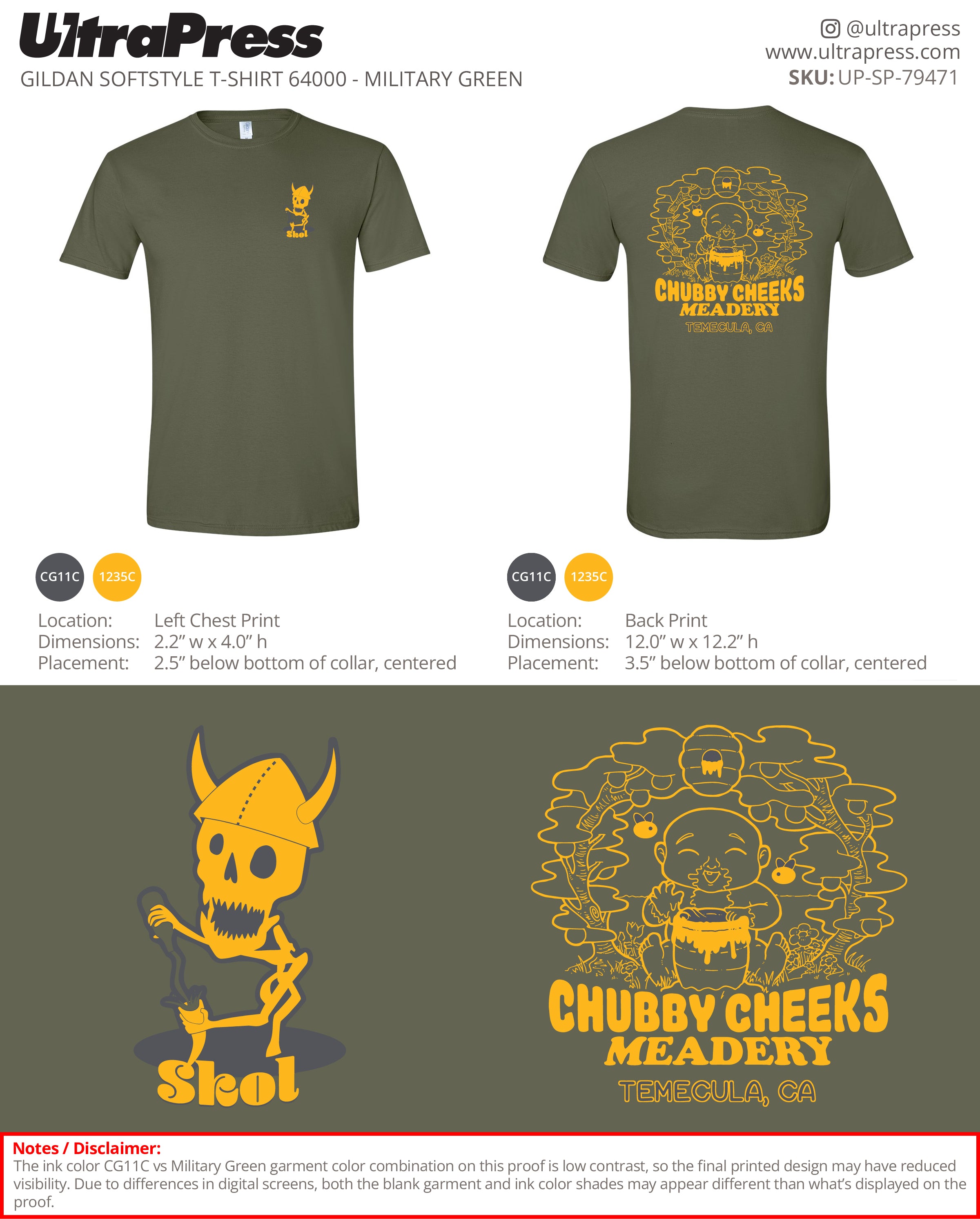 UP-SP-79471 Chubby Cheeks Meadery - Shannon Mooers 100 Min Qty (Bulk)