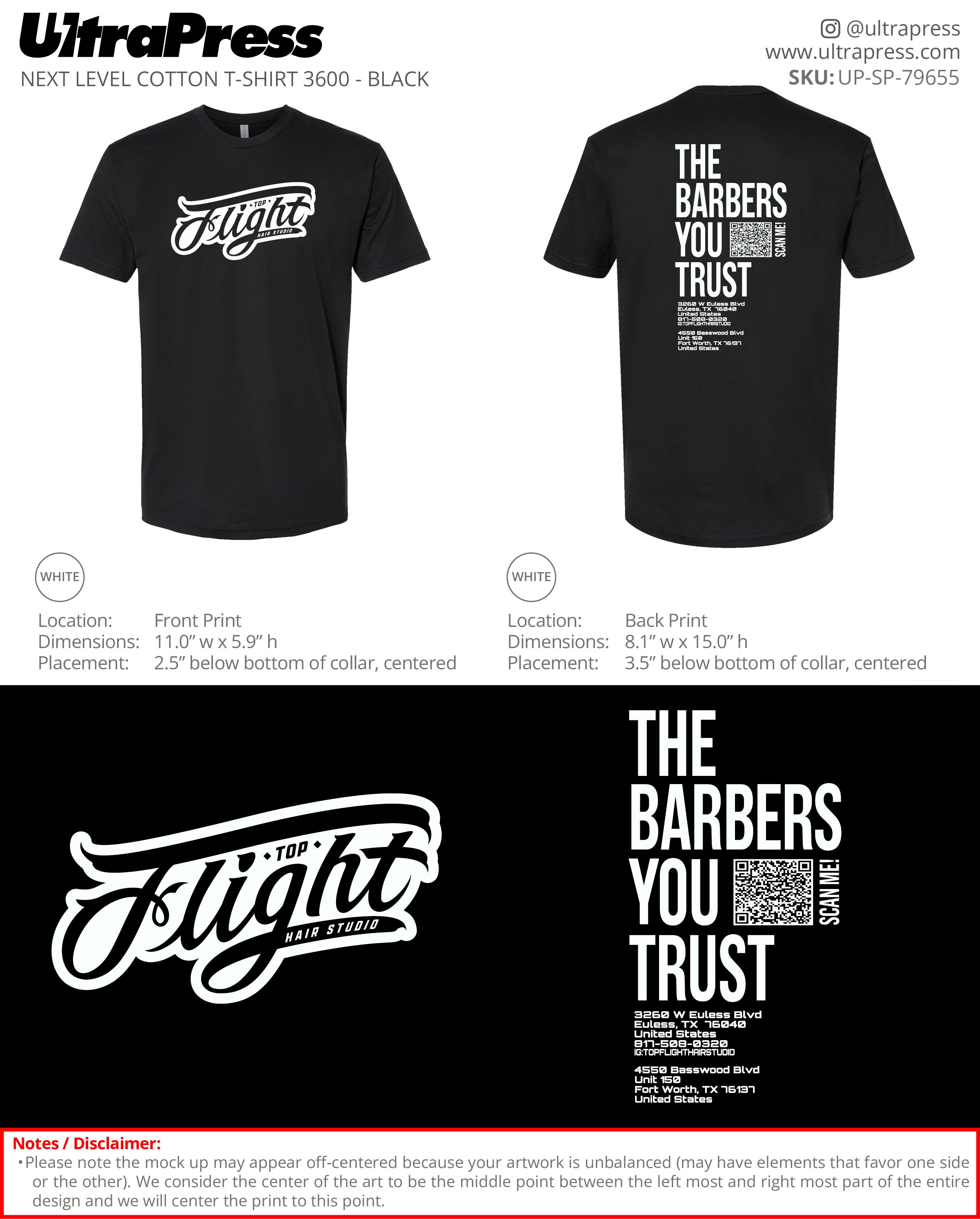 UP-SP-79655 The Barbers You Trust - Alex Diaz 24 Min Qty (Bulk)