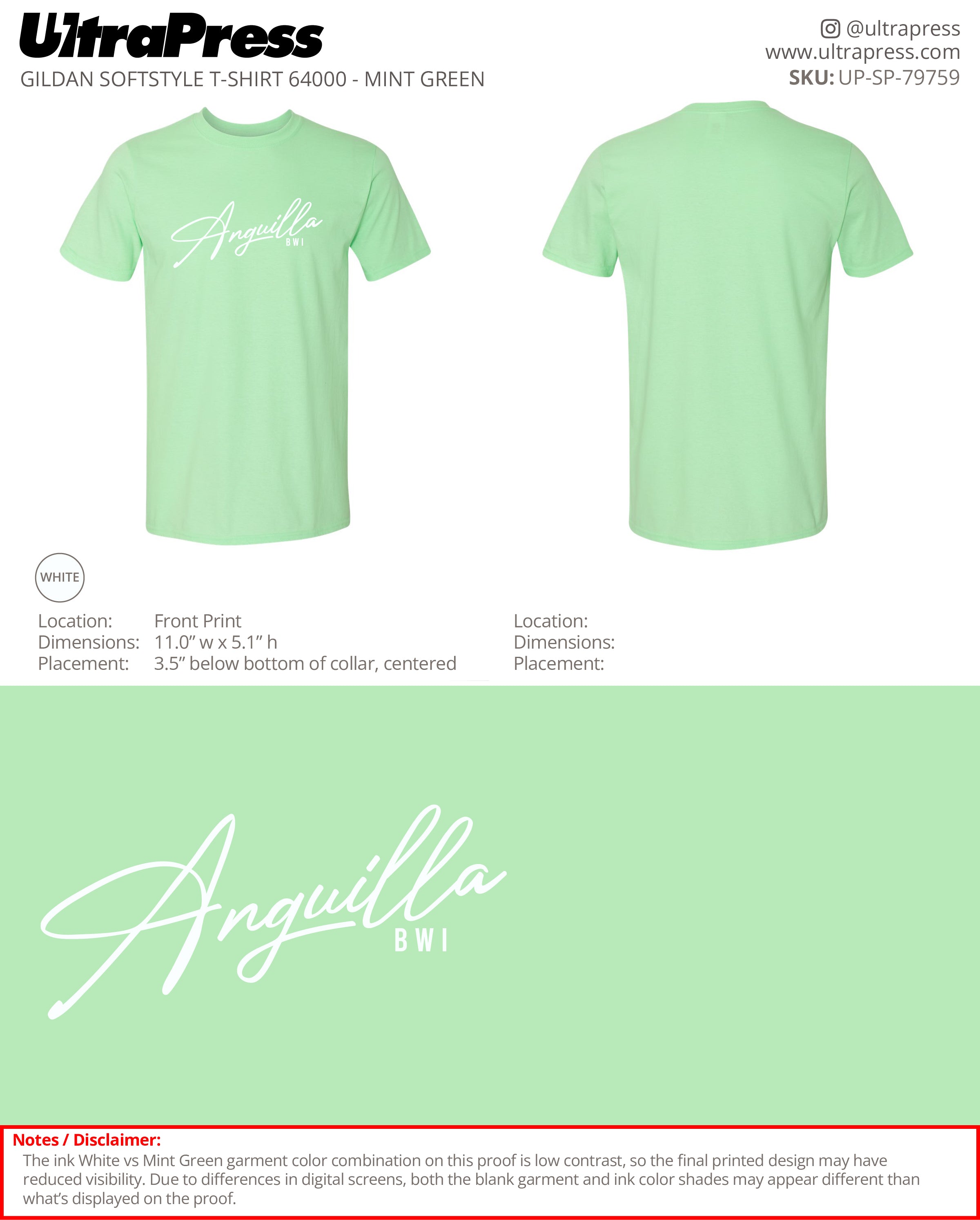 UP-SP-79759 Anguilla - Cherine Connor 100 Min Qty (Bulk)