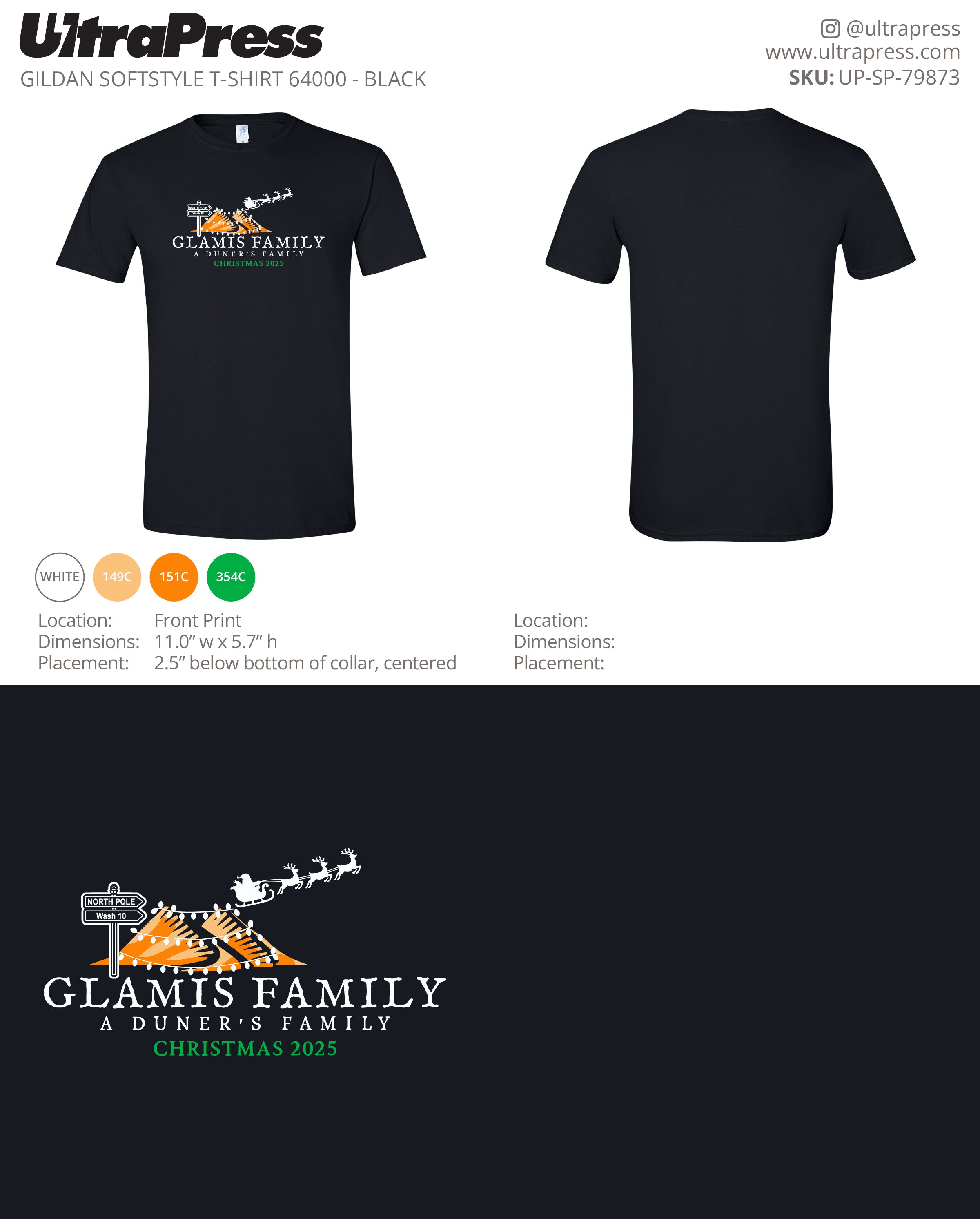 UP-SP-79873 Glamis Family Christmas 25 - Paulette Coke 100 Min Qty (Bulk)