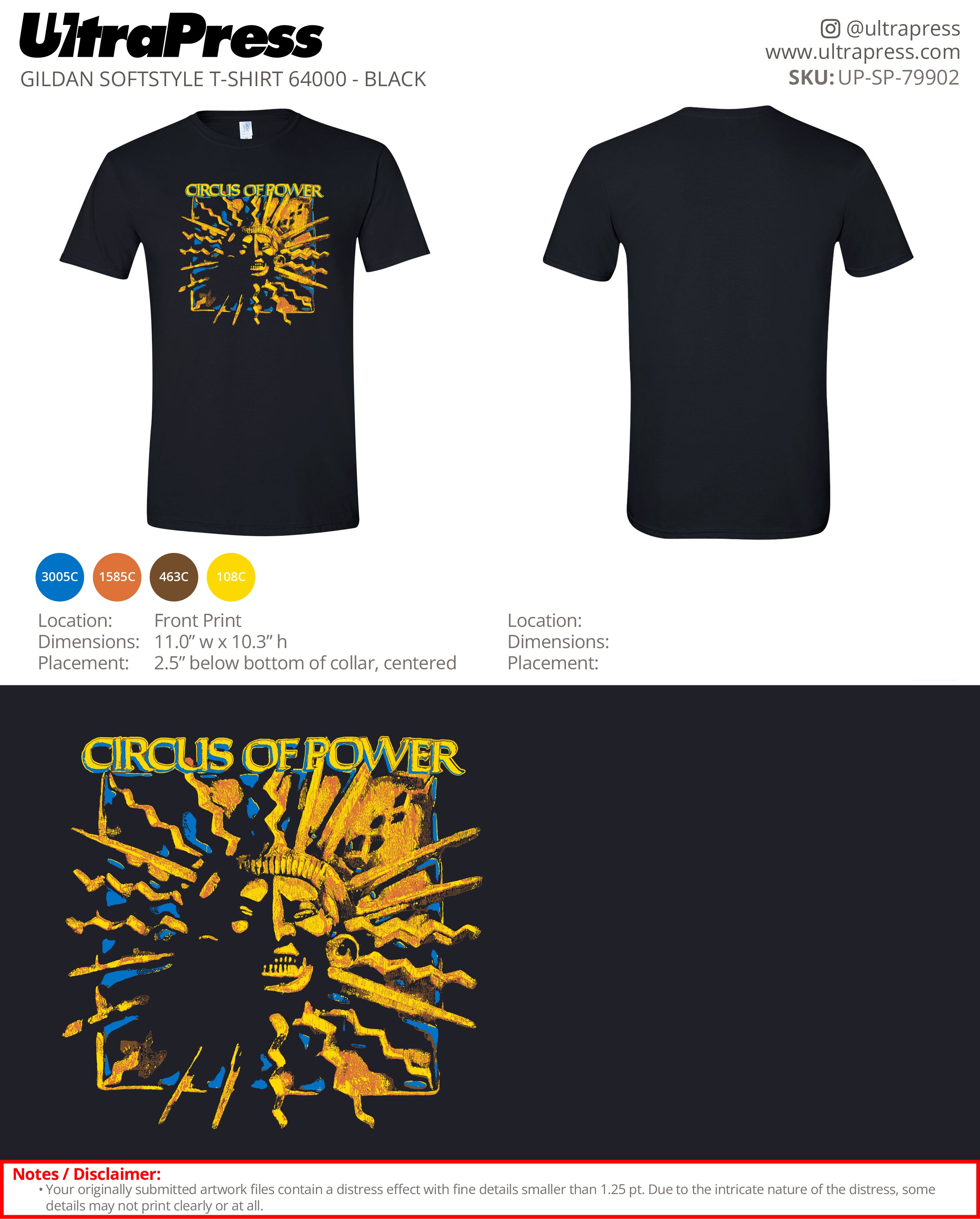 UP-SP-79902 Circus of Power - Damon Marzano 100 Pieces Package (Bulk)