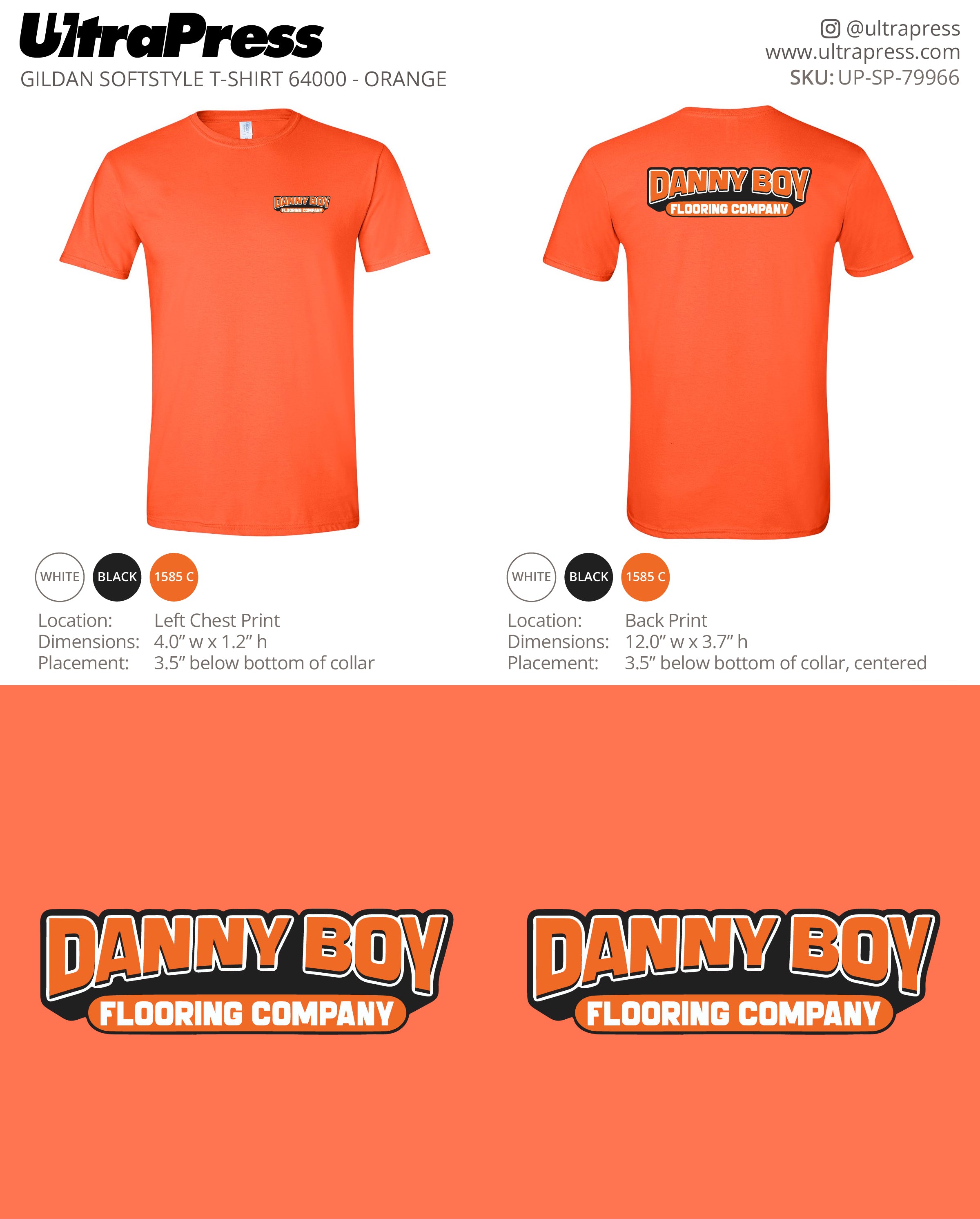 UP-SP-79966 Danny Boy Flooring Company - Maia L Ferrer 100 Pieces Package (Bulk)