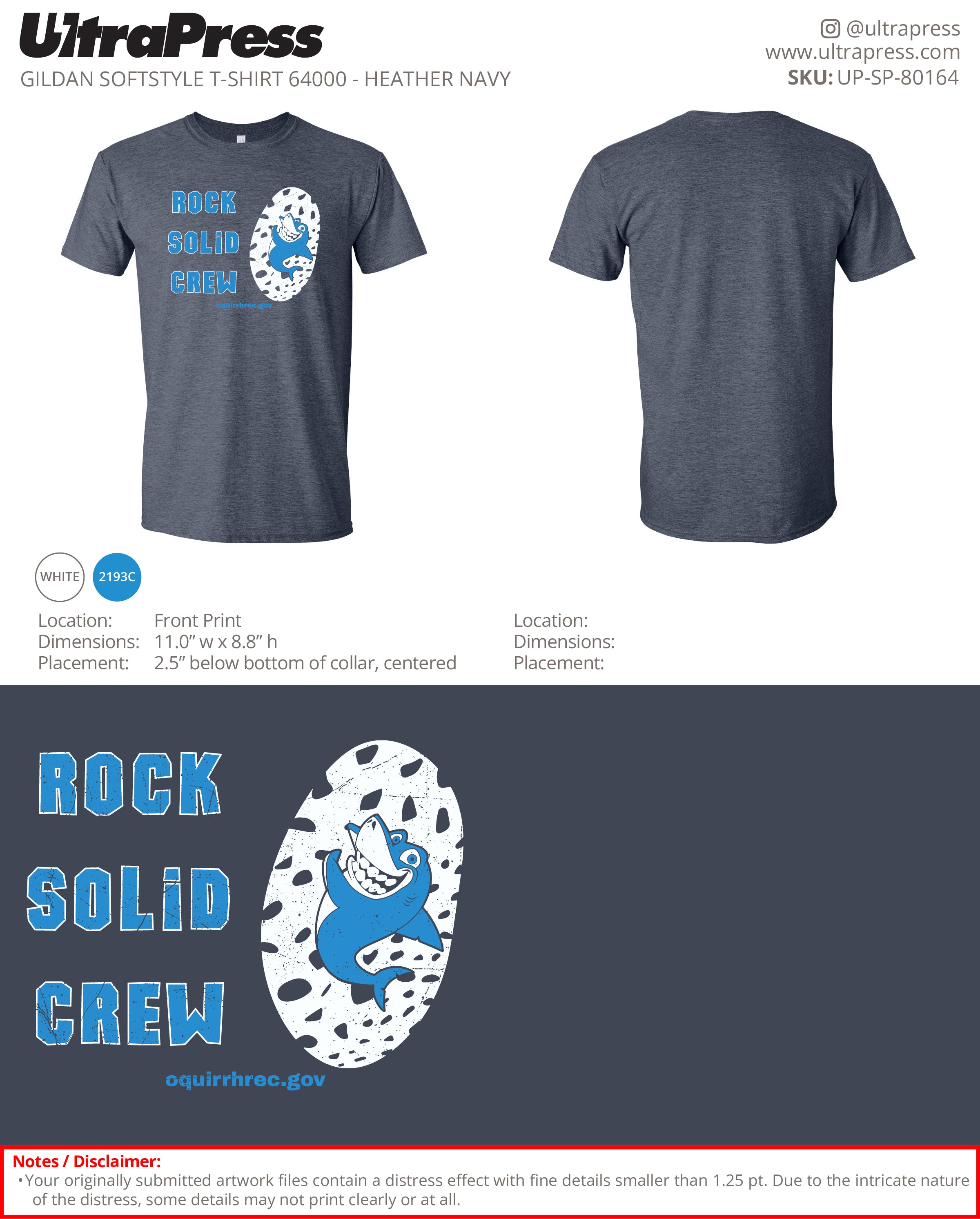 UP-SP-80164 Rock Solid Crew - Kevin Schmidt 100 Min Qty (Bulk)