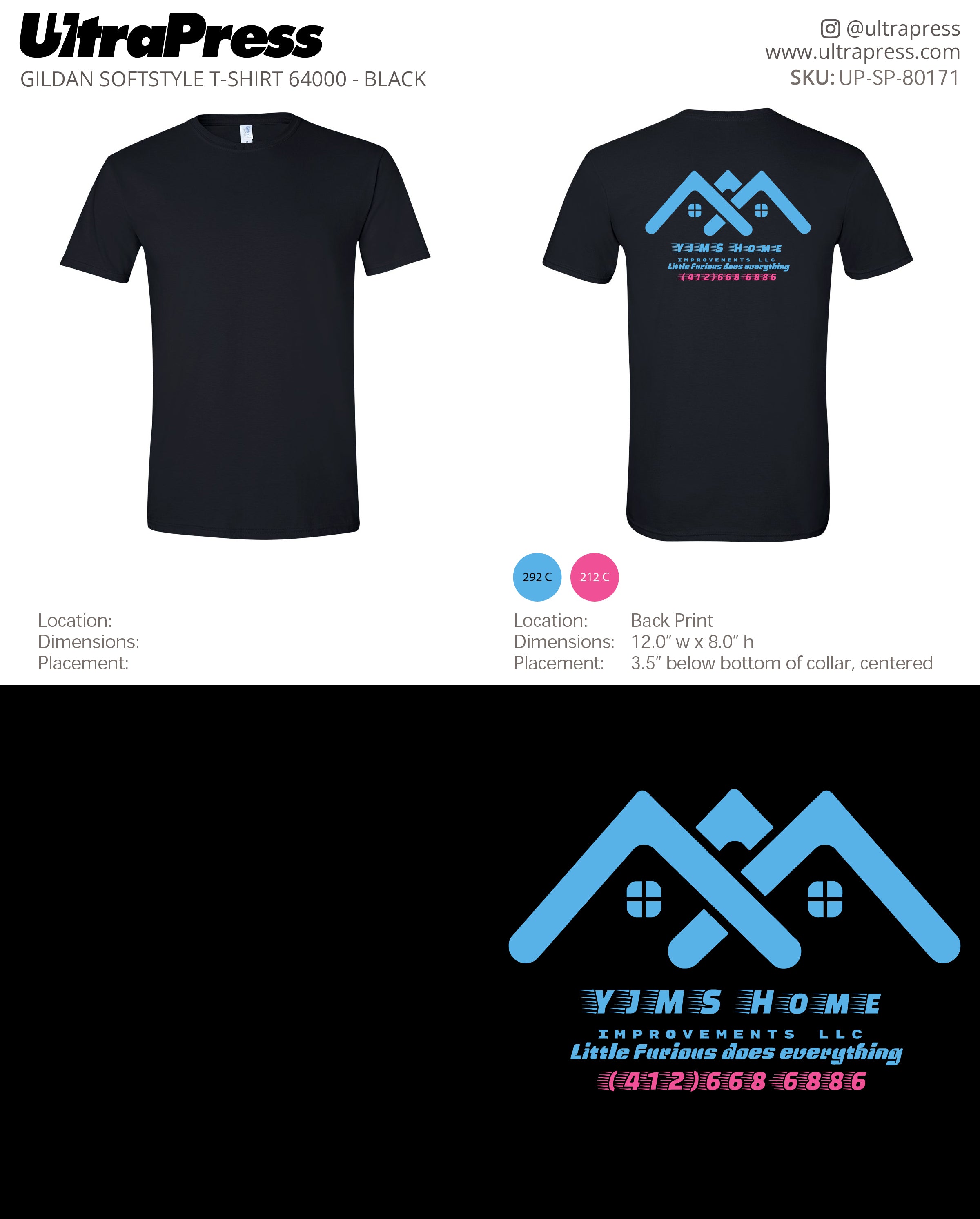 UP-SP-80171 YJMS Home Improvements LLC - Frances Kohnfelder 100 Min Qty (Bulk)