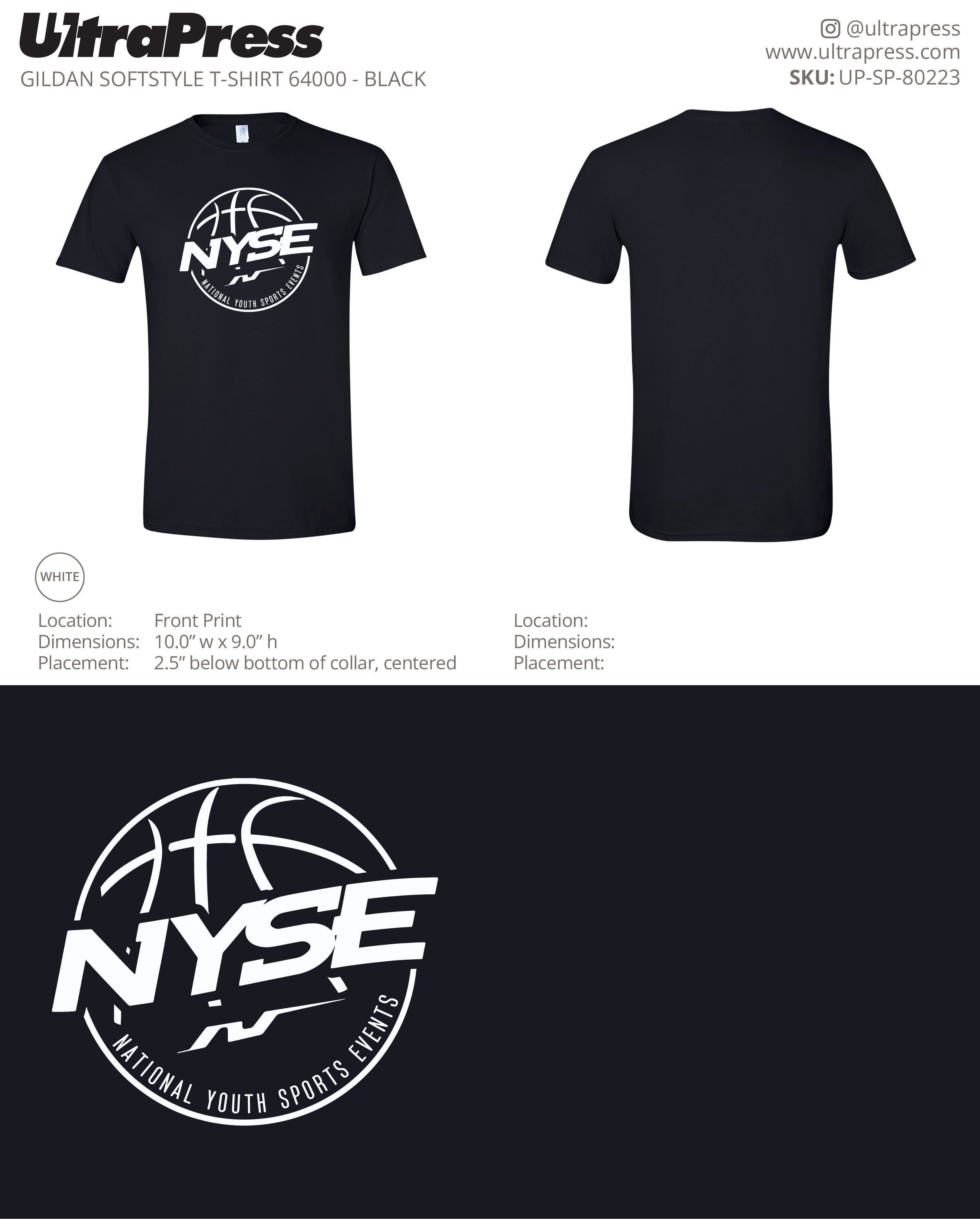 UP-SP-80223 National Youth Sports Events - Mike Perez 100 Min Qty (Bulk)