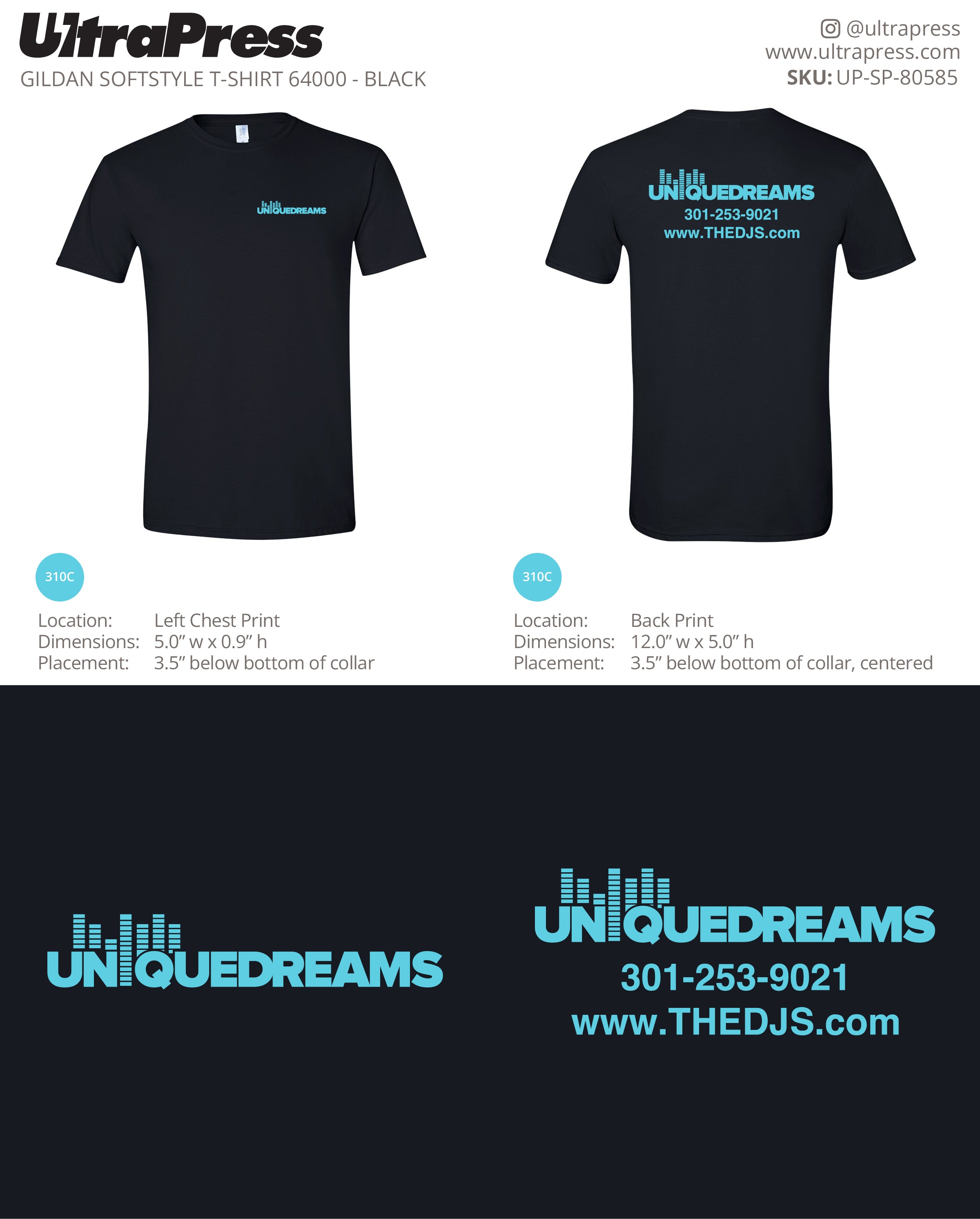 UP-SP-80585 UniqueDreams LLC - Chris Schultz 100 Min Qty (Bulk)