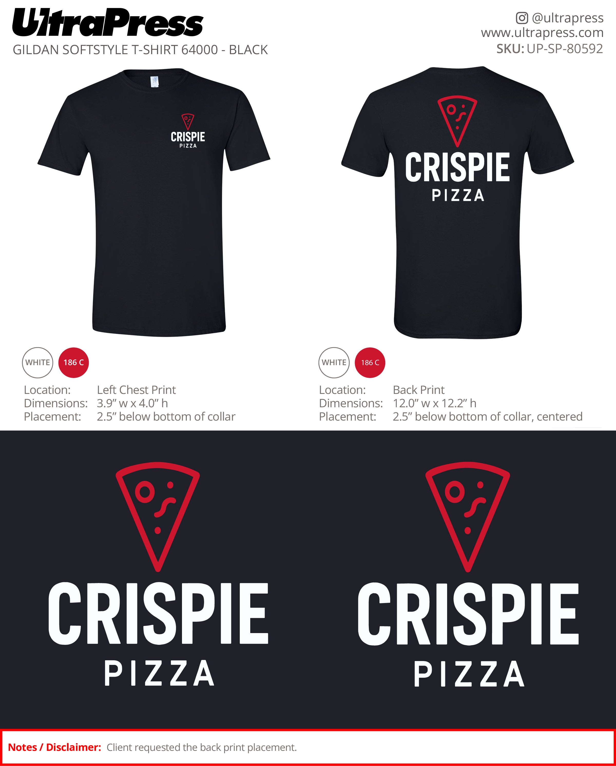 UP-SP-80592 Crispie Pizza - Omer Klobucista 100 Pieces Package Deal (Bulk)