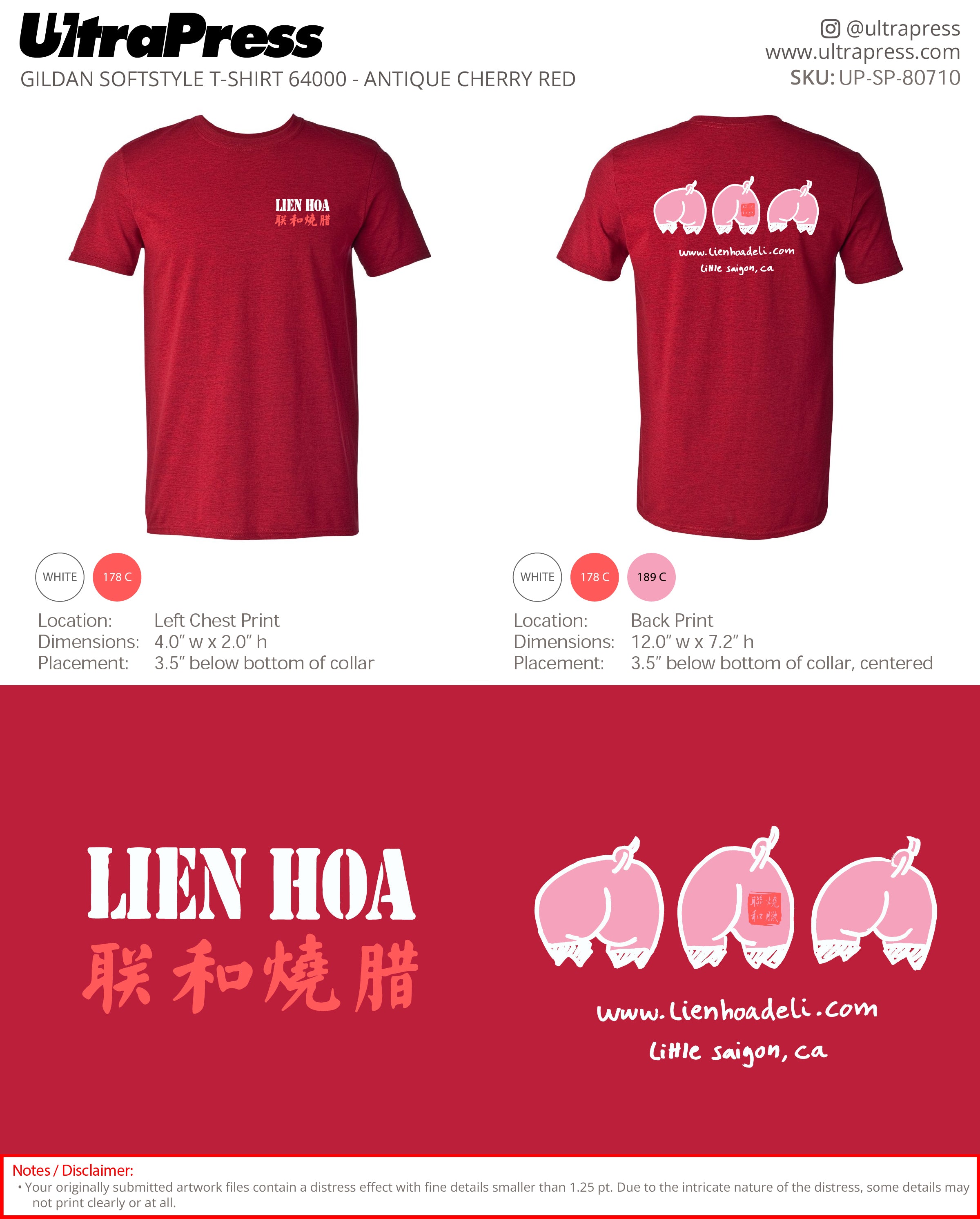 UP-SP-80710 Lien Hoa - Wendy Song 100 Pieces Package (Bulk)