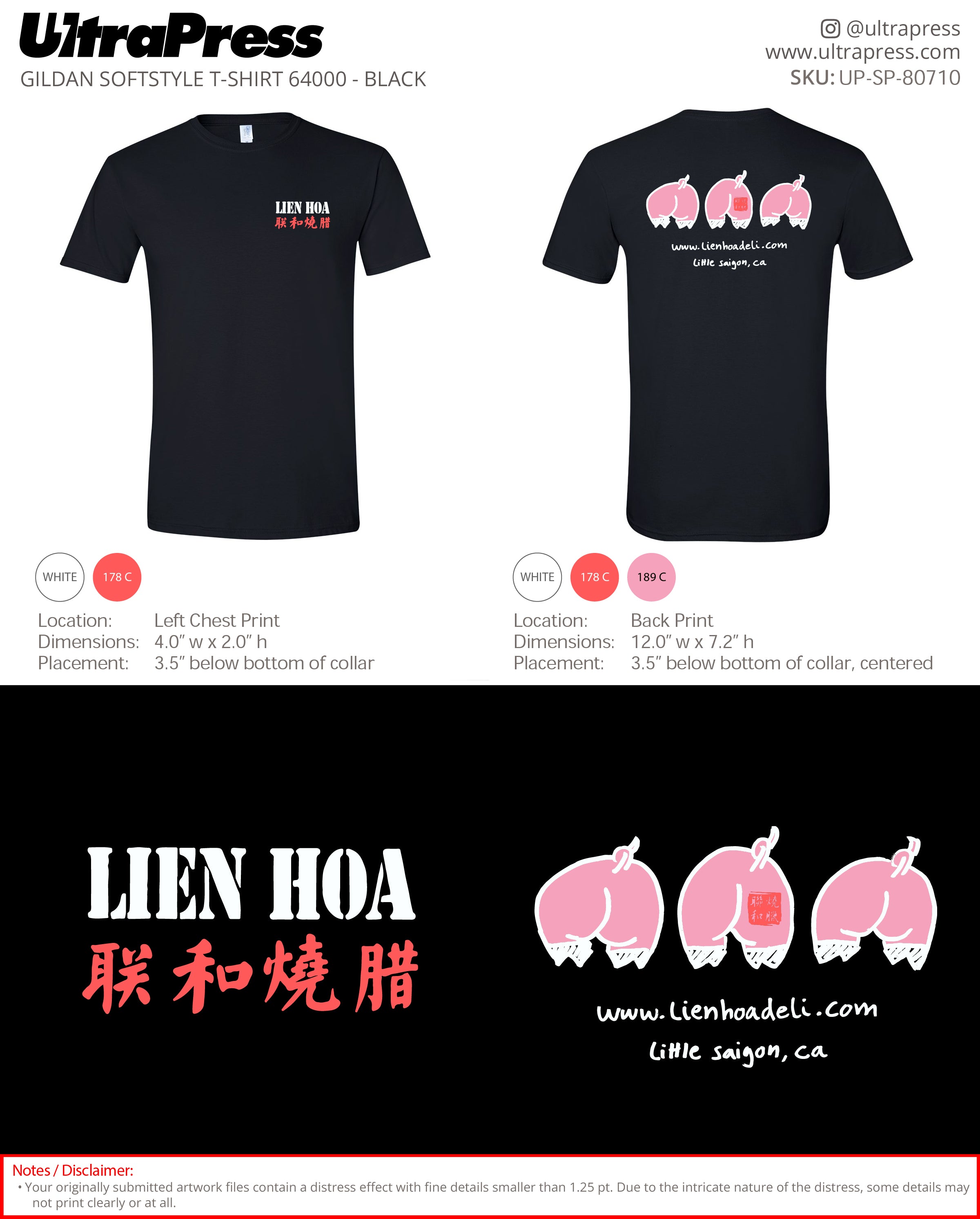 UP-SP-80710 Lien Hoa - Wendy Song 100 Pieces Package (Bulk)