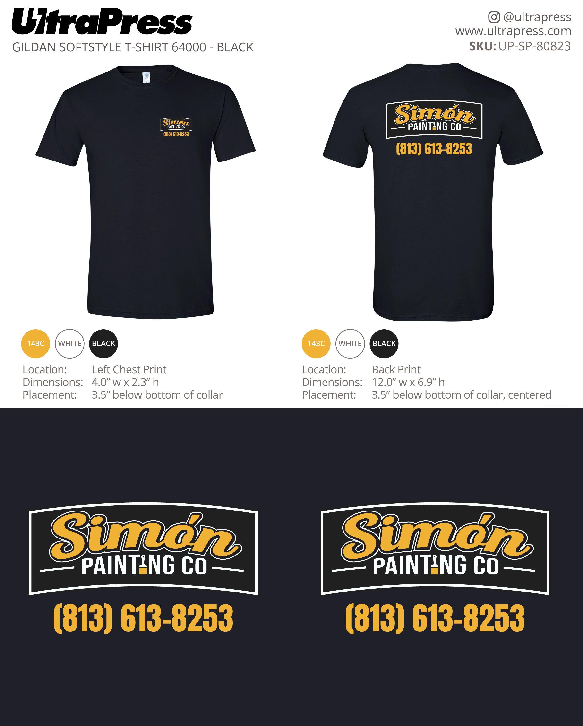 UP-SP-80823 Simon Painting Co. - Christopher Simon 100 Min Qty (Bulk)