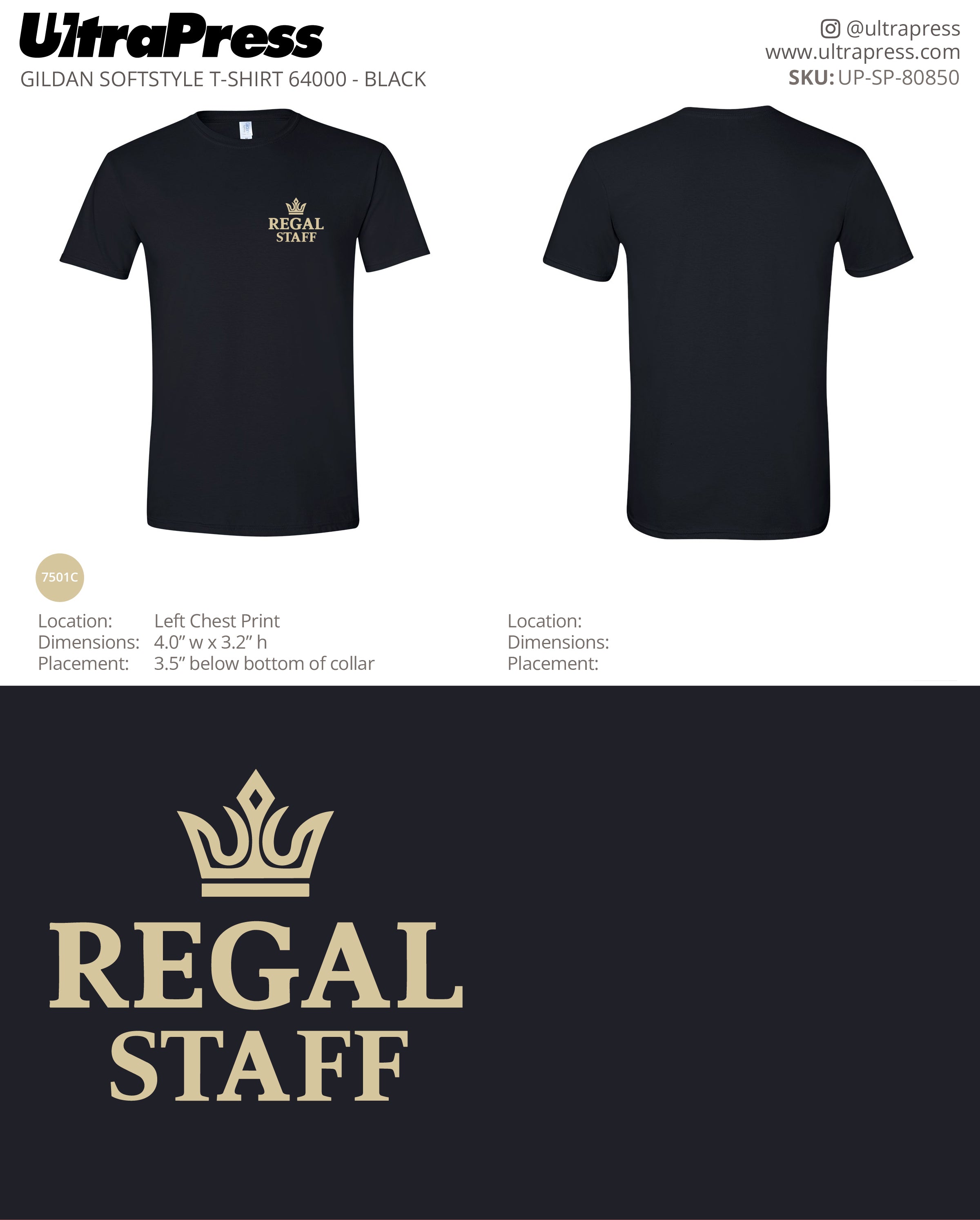 UP-SP-80850 Regal Staff - Selim Bogdanowicz 3 Min Qty (Bulk)