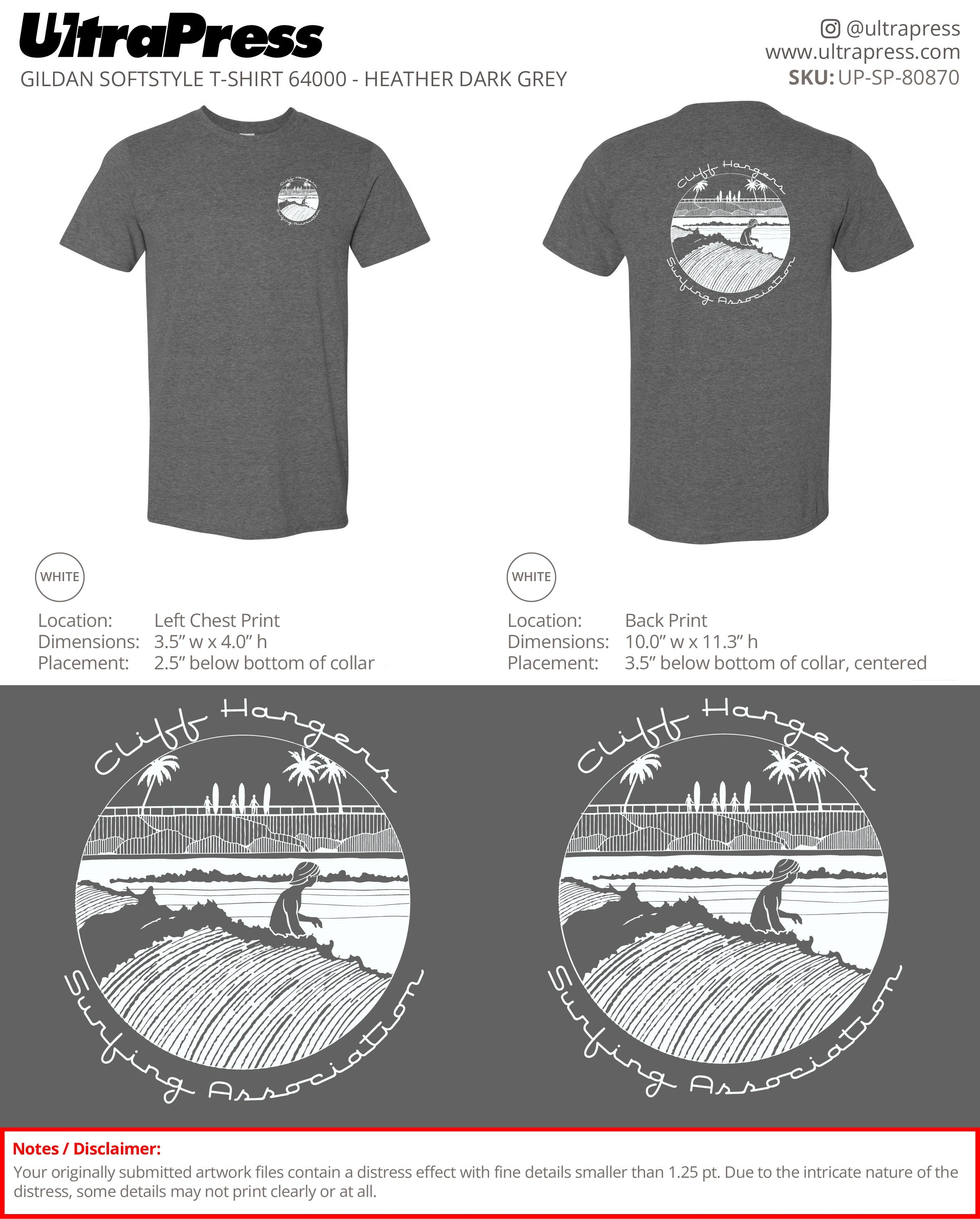 UP-SP-80870 Cliff Hangers Surfing Association - Blade Gillissen 100 Pieces Package (Bulk)