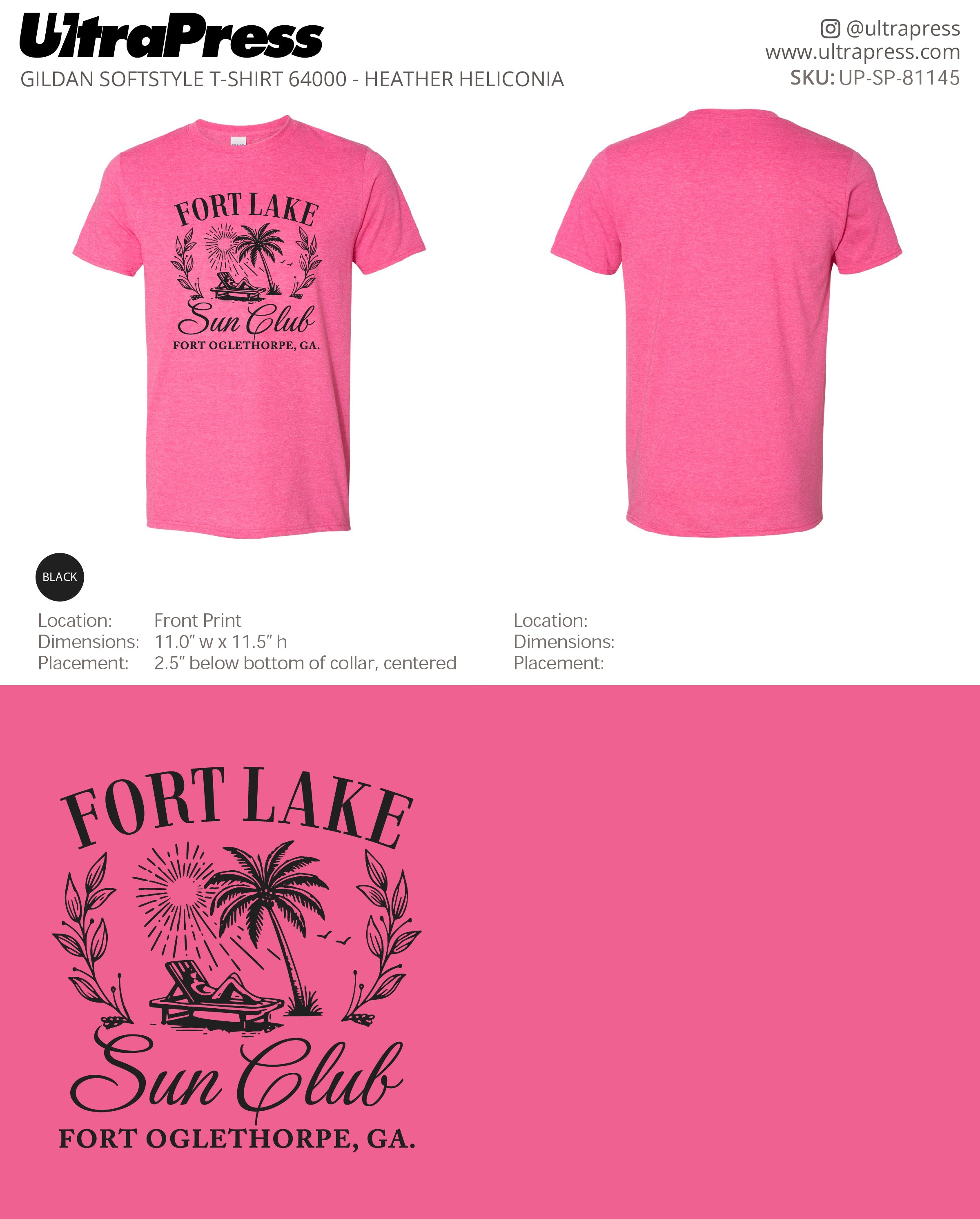 UP-SP-81145 Fort Lake Sun Club - Sharita Raby - 100 Min Qty (Bulk)