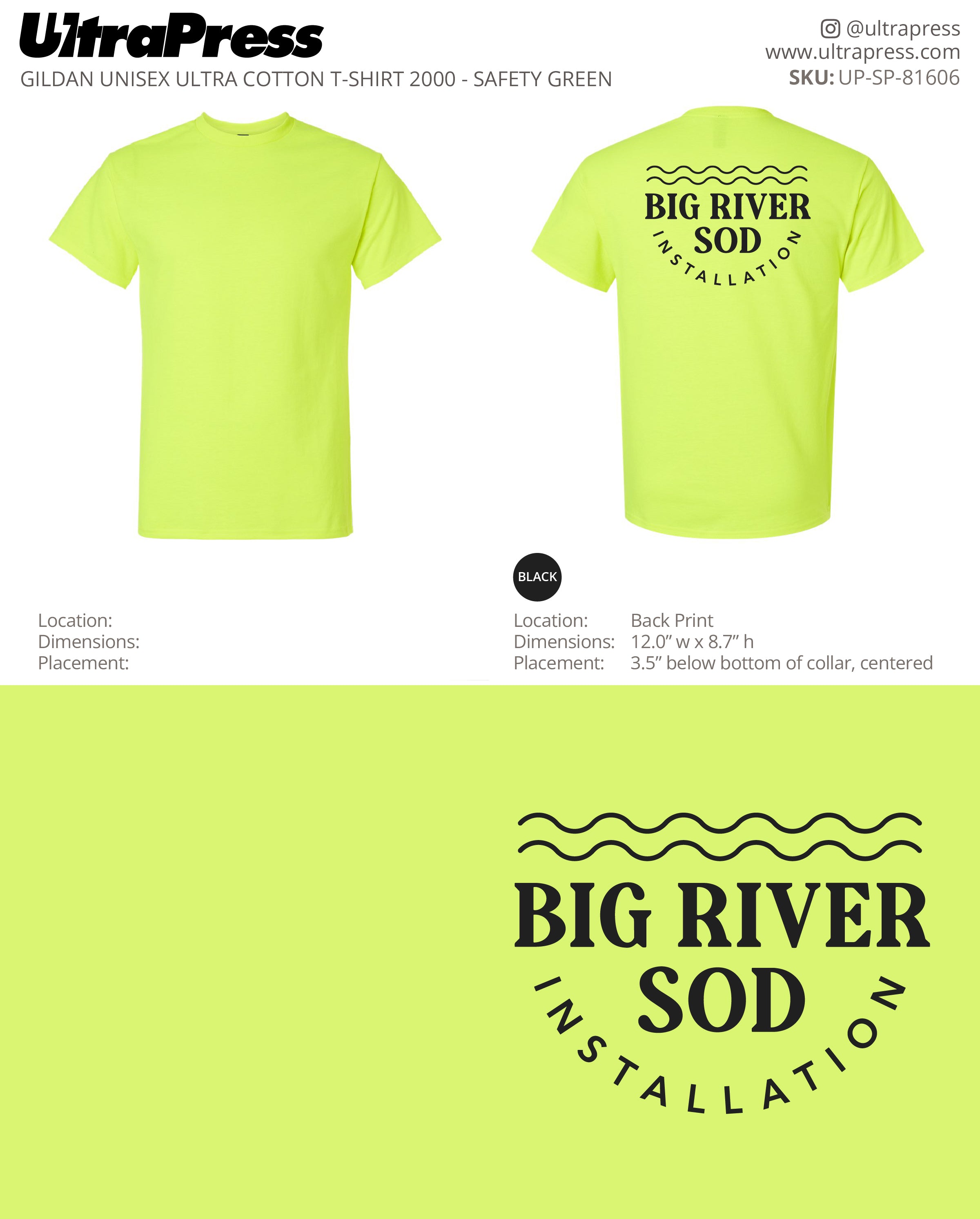 UP-SP-81606 BIG RIVER SOD - Jeremiah Anderson 100 Min Qty (Bulk)