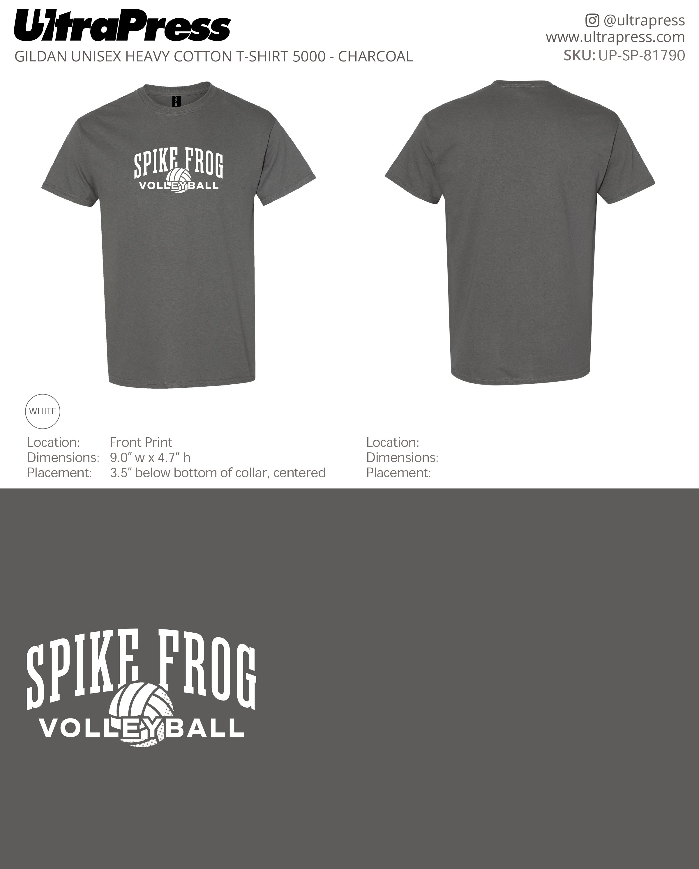 UP-SP-81790 Spike Frog Boss - Melissa Hinnant 24 Min Qty (Bulk)