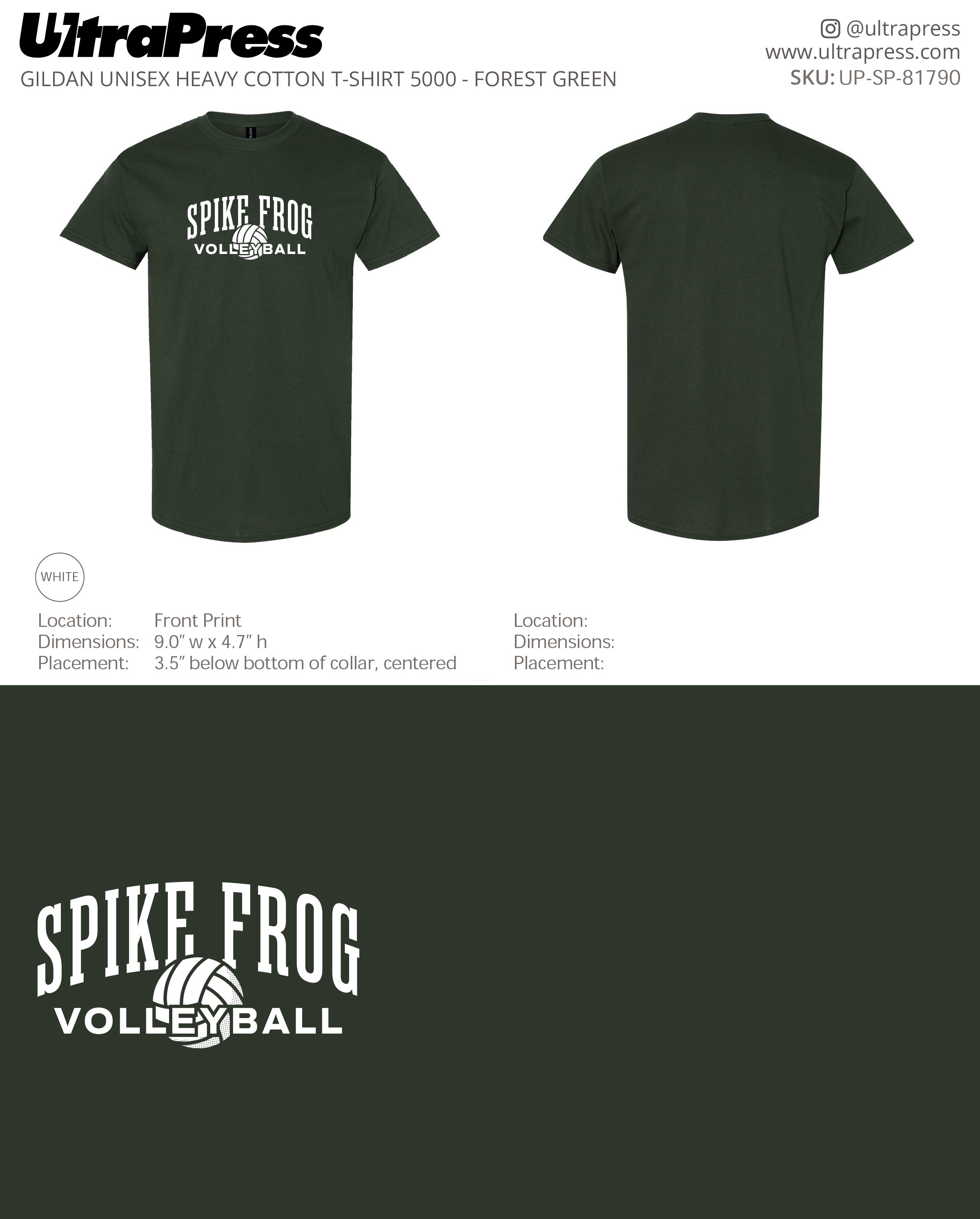 UP-SP-81790 Spike Frog Boss - Melissa Hinnant 24 Min Qty (Bulk)