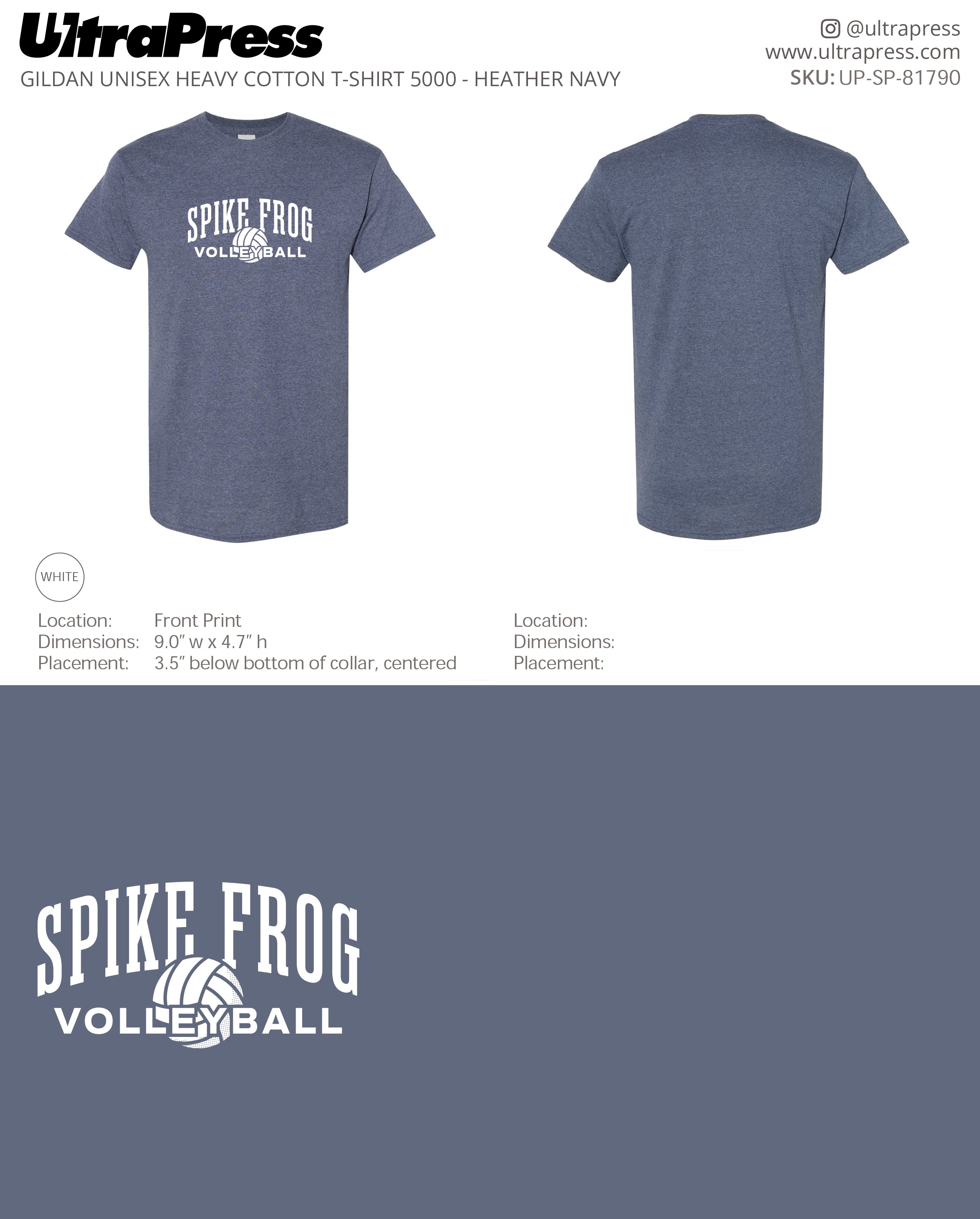 UP-SP-81790 Spike Frog Boss - Melissa Hinnant 24 Min Qty (Bulk)