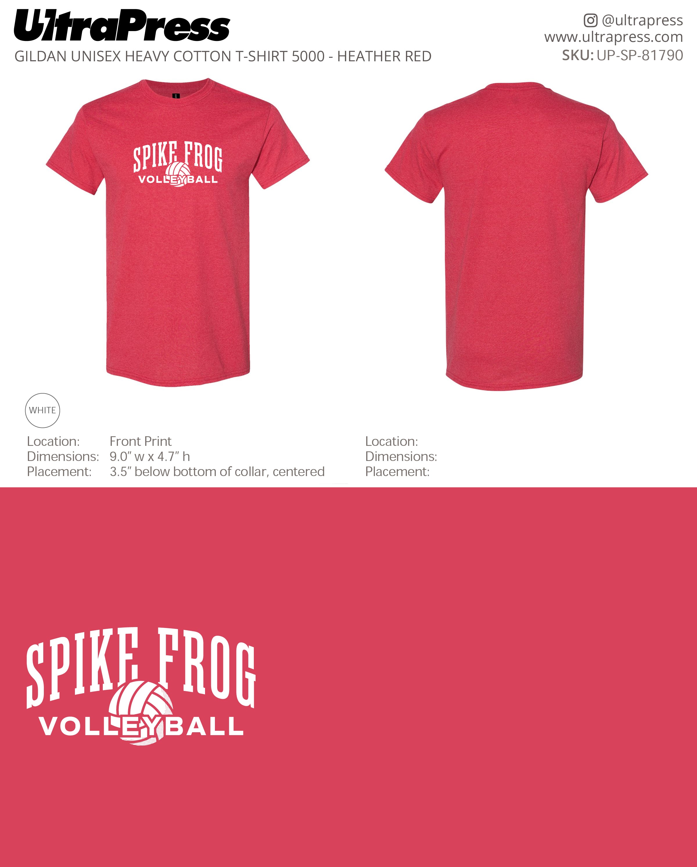 UP-SP-81790 Spike Frog Boss - Melissa Hinnant 24 Min Qty (Bulk)