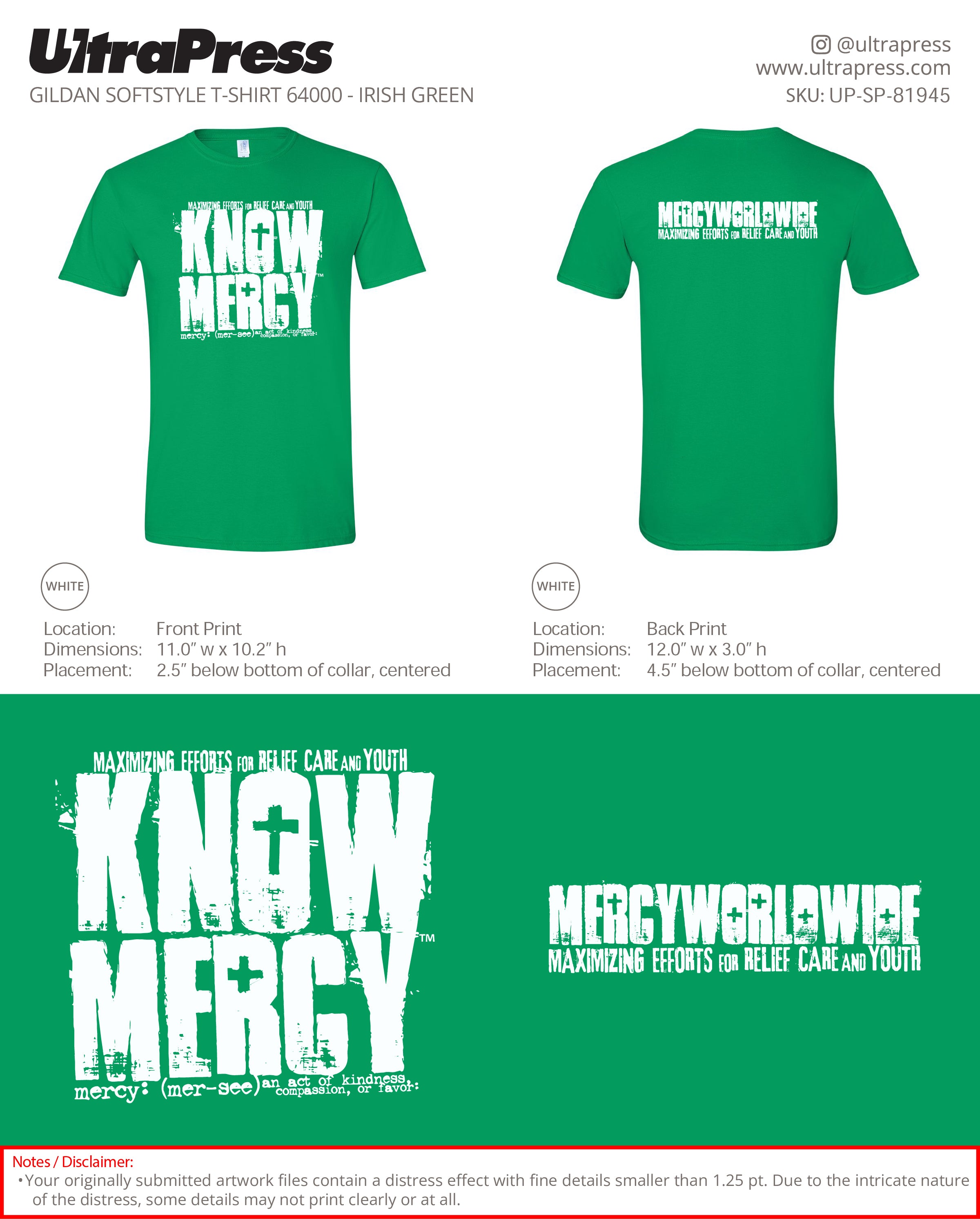 UP-SP-81945 Know Mercy - Jalisa Pullins 100 Min Qty (Bulk)