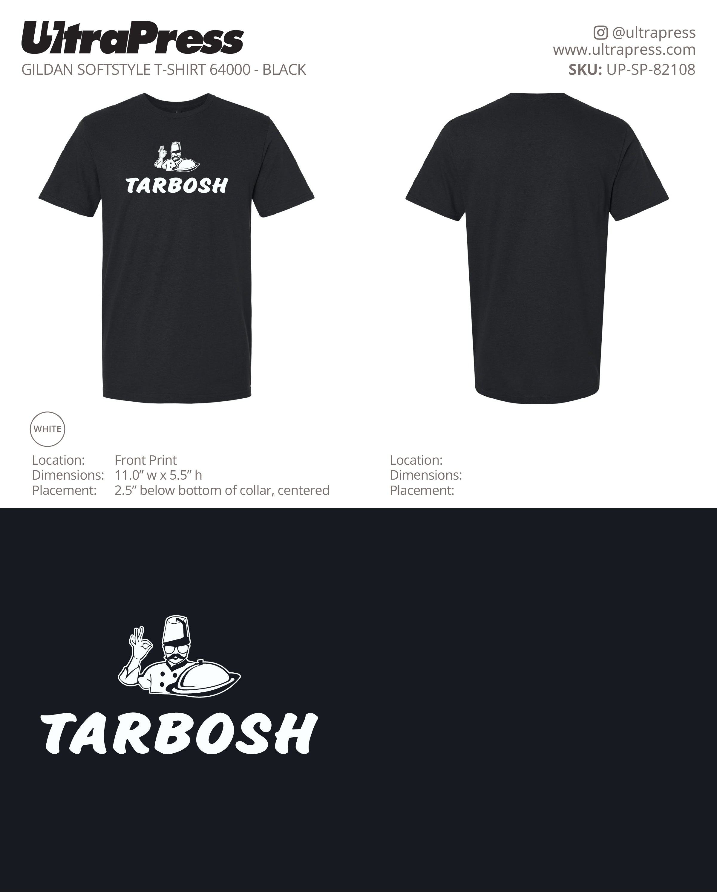 UP-SP-82108 Tarbosh - Elad Primosher 100 Min Qty (Bulk)
