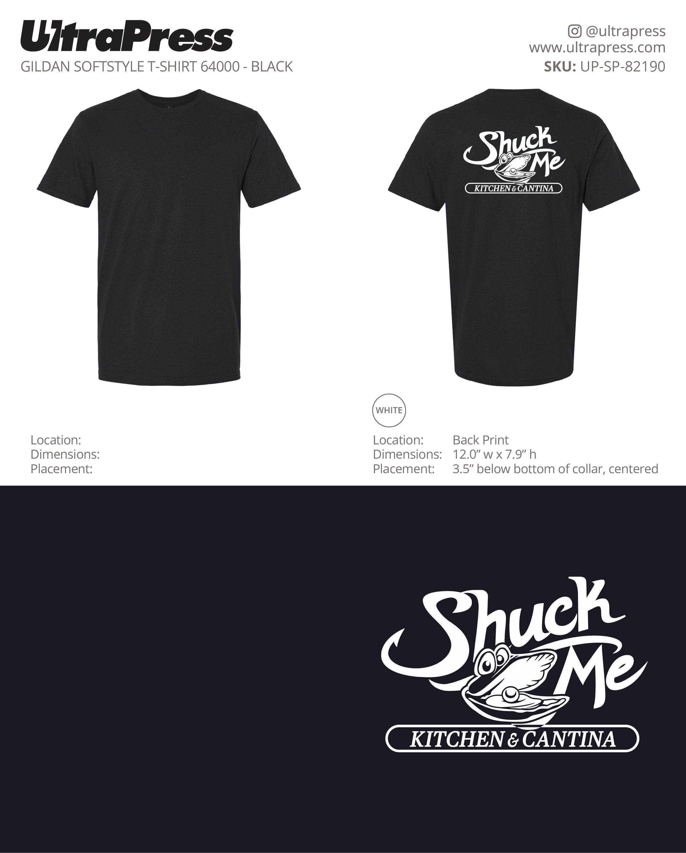 UP-SP-82190 Shuck Me Kitchen & Cantina - Bill Curci 100 Min Qty (Bulk)