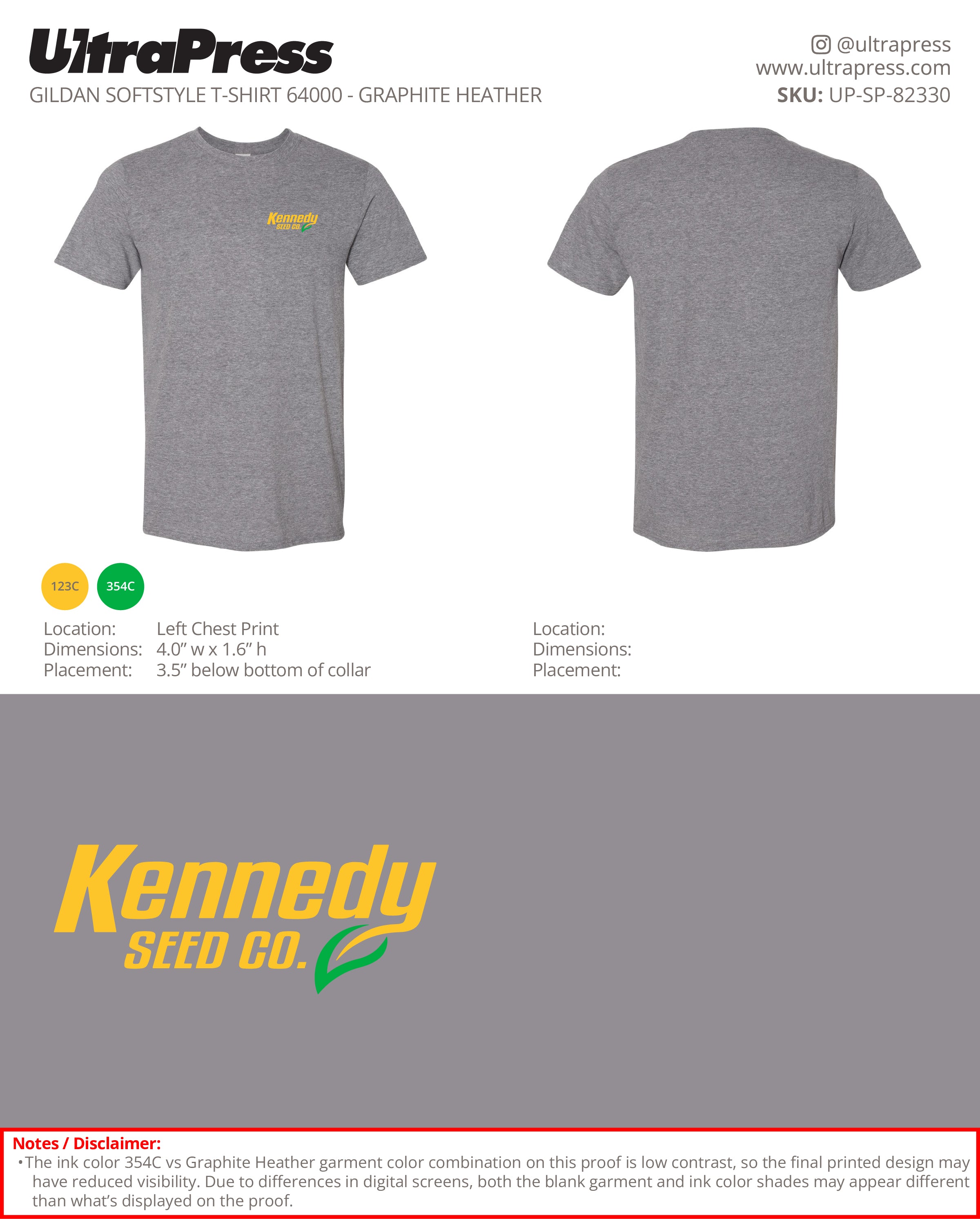 UP-SP-82330 Kennedy Seed Co. - Paul Johnson 100 Min Qty (Bulk)