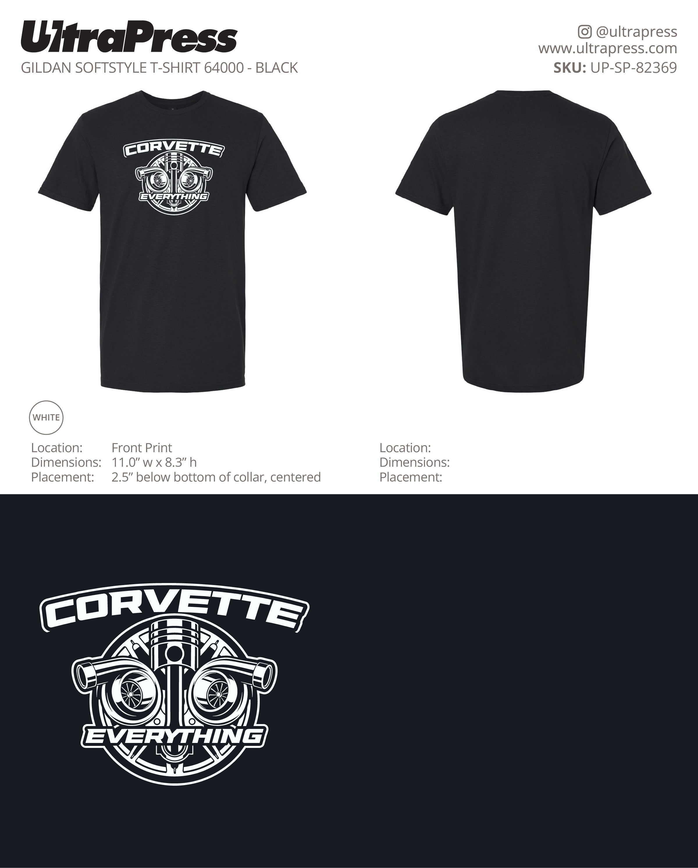 UP-SP-82369 Corvette Everything - Billy Crawford 100 Pieces Package Deal (Bulk)