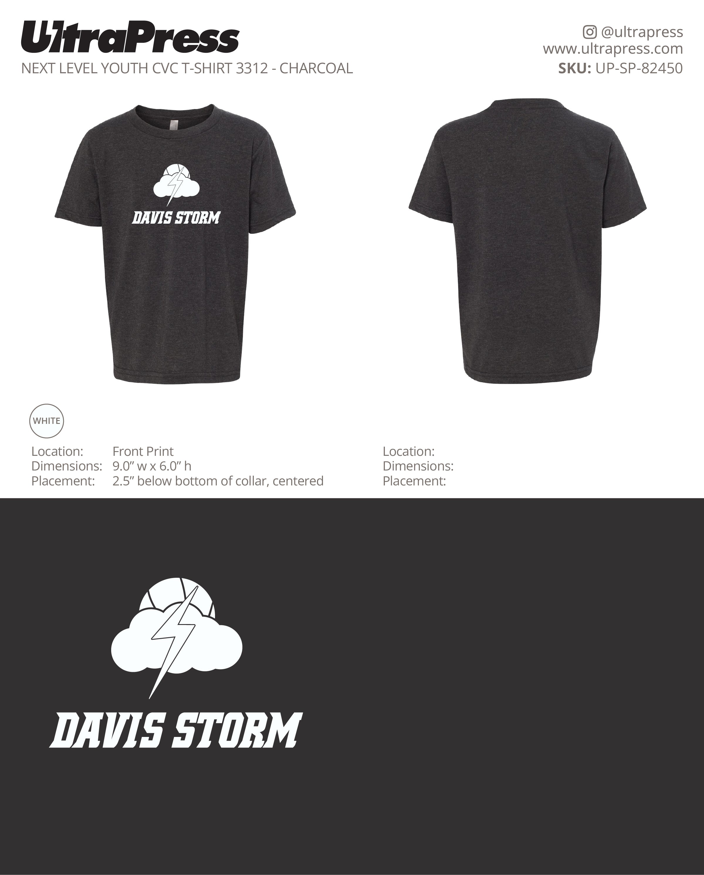 UP-SP-82450 Davis Storm - David Schapira 100 Min Qty (Bulk)