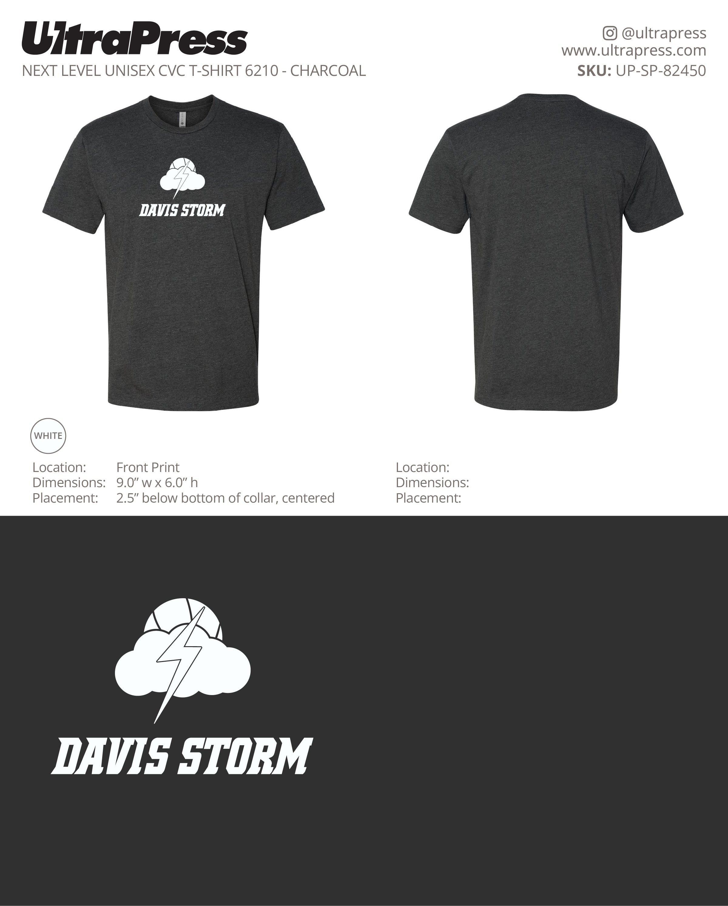 UP-SP-82450 Davis Storm - David Schapira 100 Min Qty (Bulk)