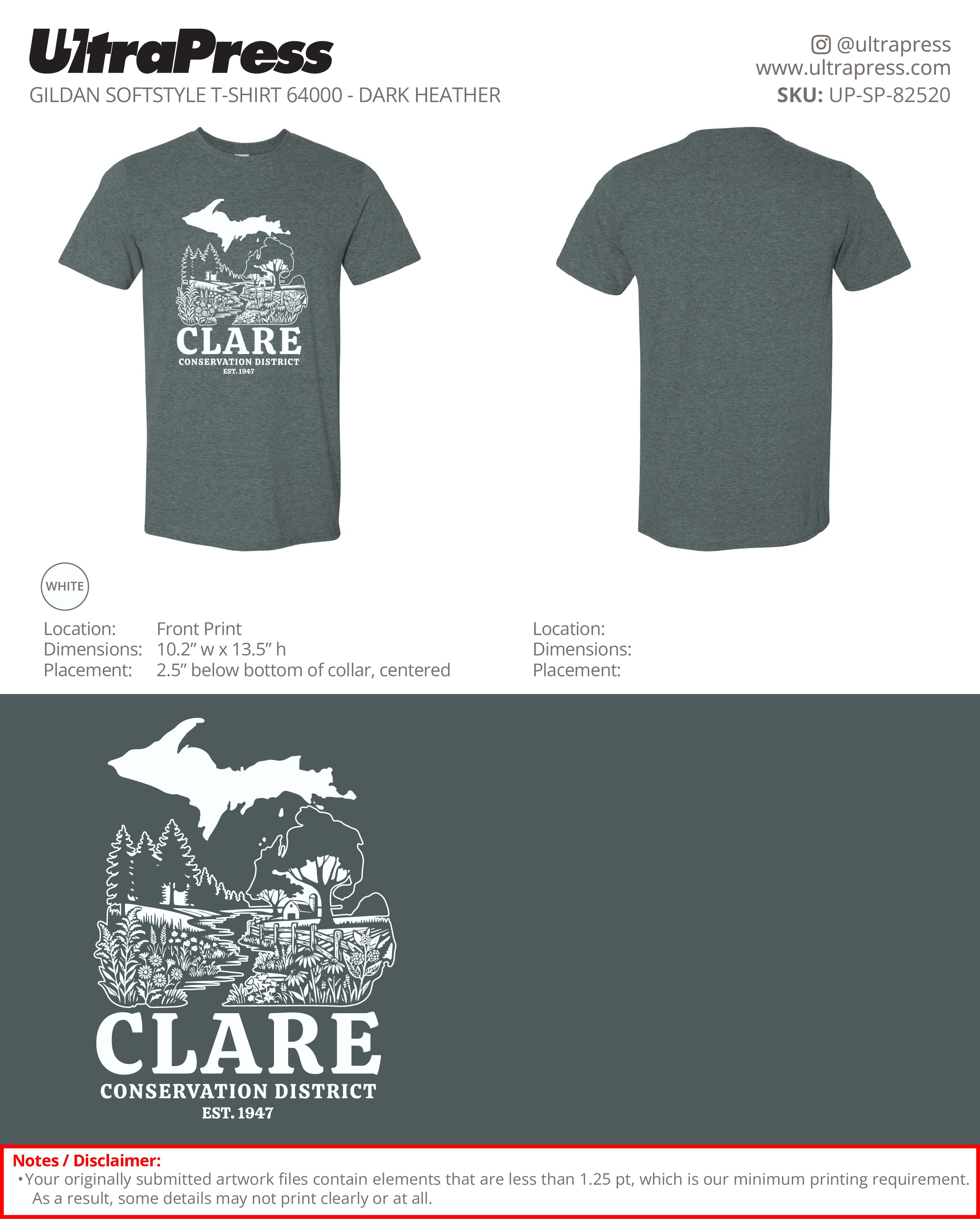 UP-SP-82520 Clare Conservation District - Christiane Rathke 100 Pieces Package Deal (Bulk)
