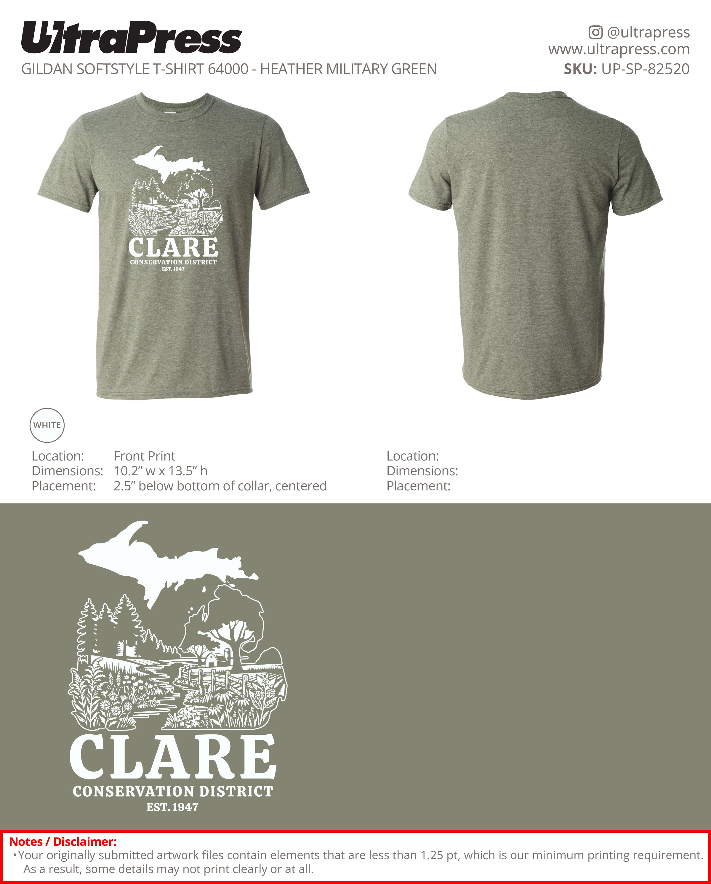 UP-SP-82520 Clare Conservation District - Christiane Rathke 100 Pieces Package Deal (Bulk)