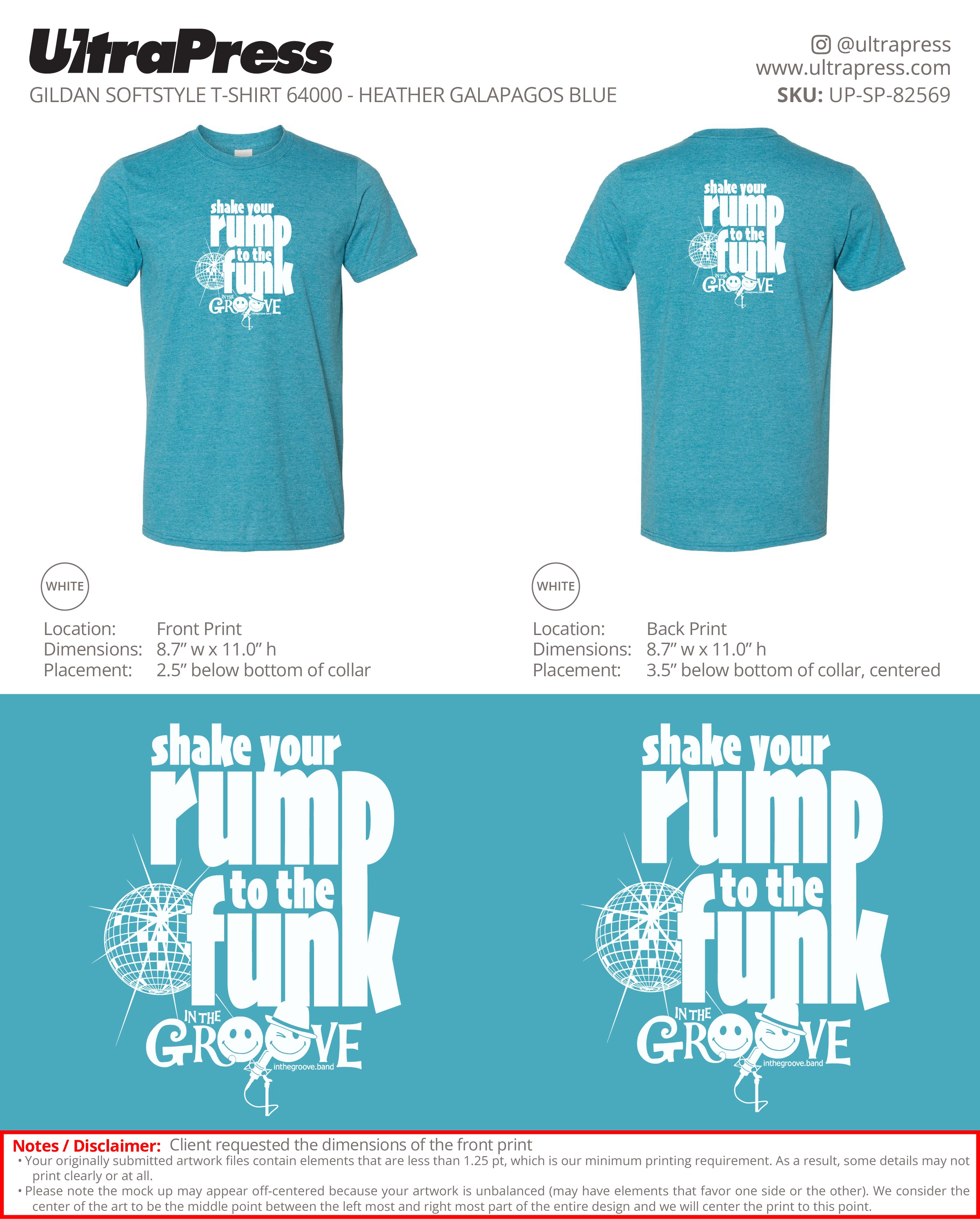 UP-SP-82569 Shake Your Rump to the Funk - Linda Corsetti 100 Min Qty (Bulk)