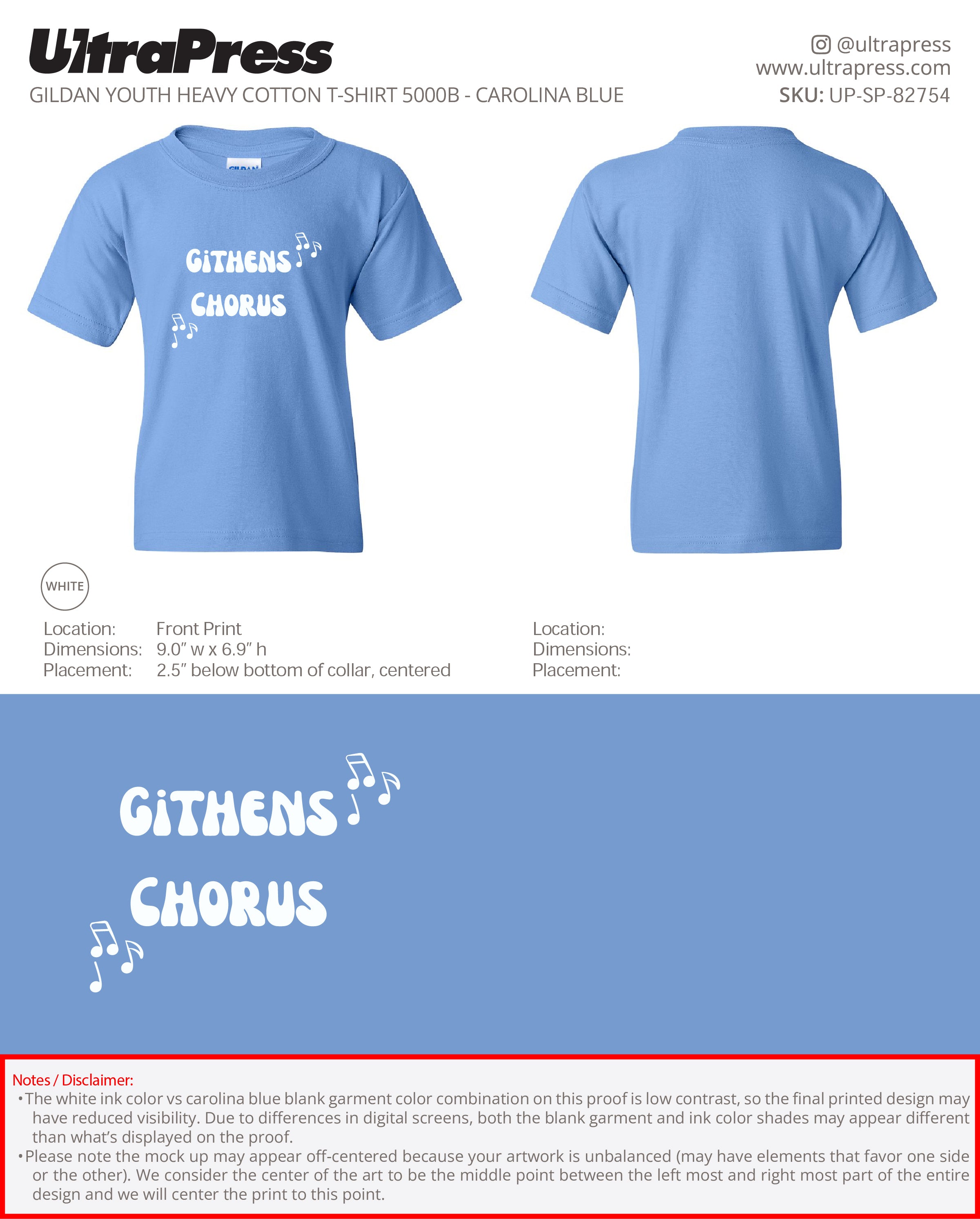 UP-SP-82754 Githens Chorus - Jason Mihalik 100 Pieces Package Deal (Bulk)
