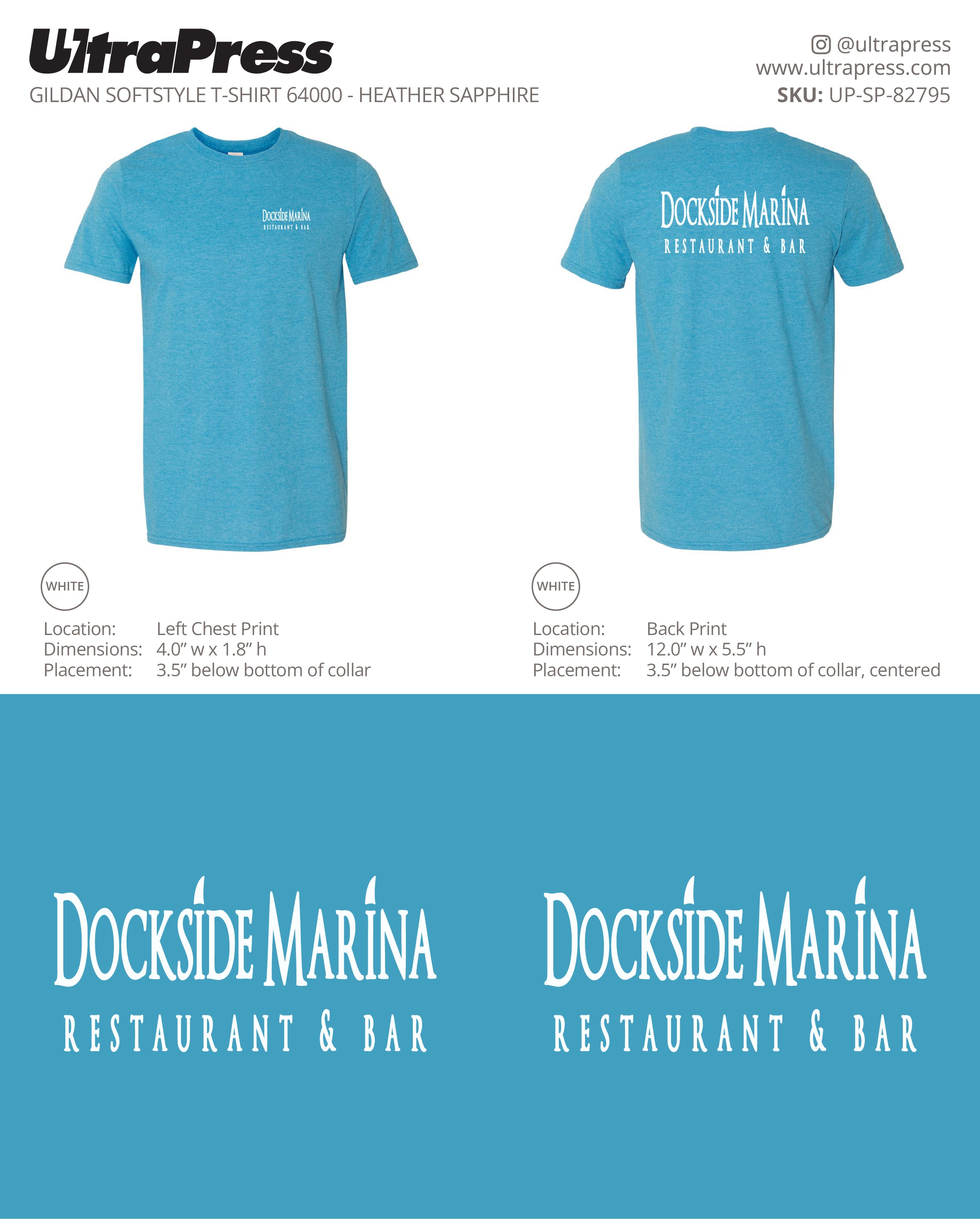 UP-SP-82795 Dockside Marina Restaurant & Bar - Federico Gimenez 100 Min Qty (Bulk)