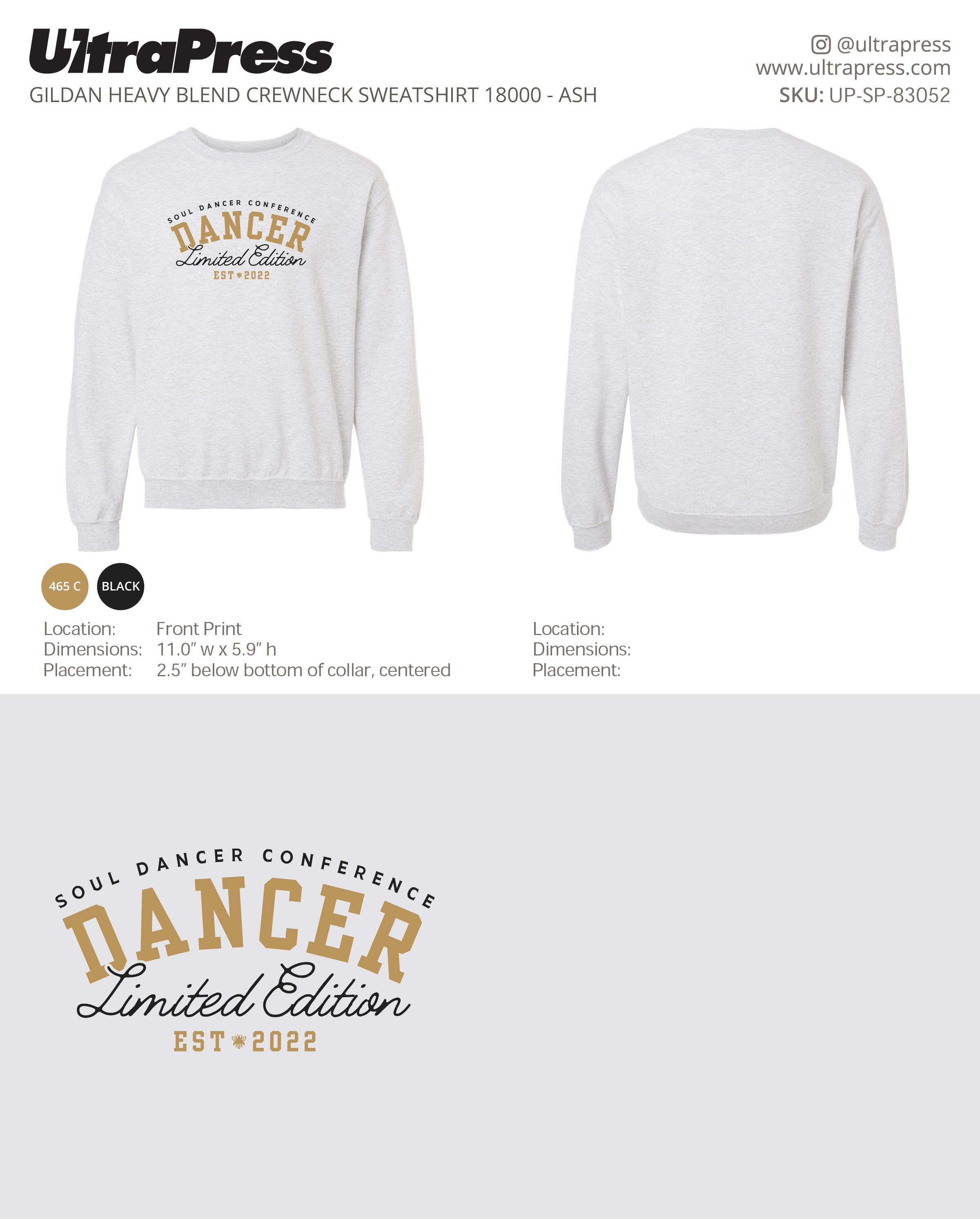 UP-SP-83052 Dancer Limited Edition - Helen Stengel 50 Min Qty (Bulk)