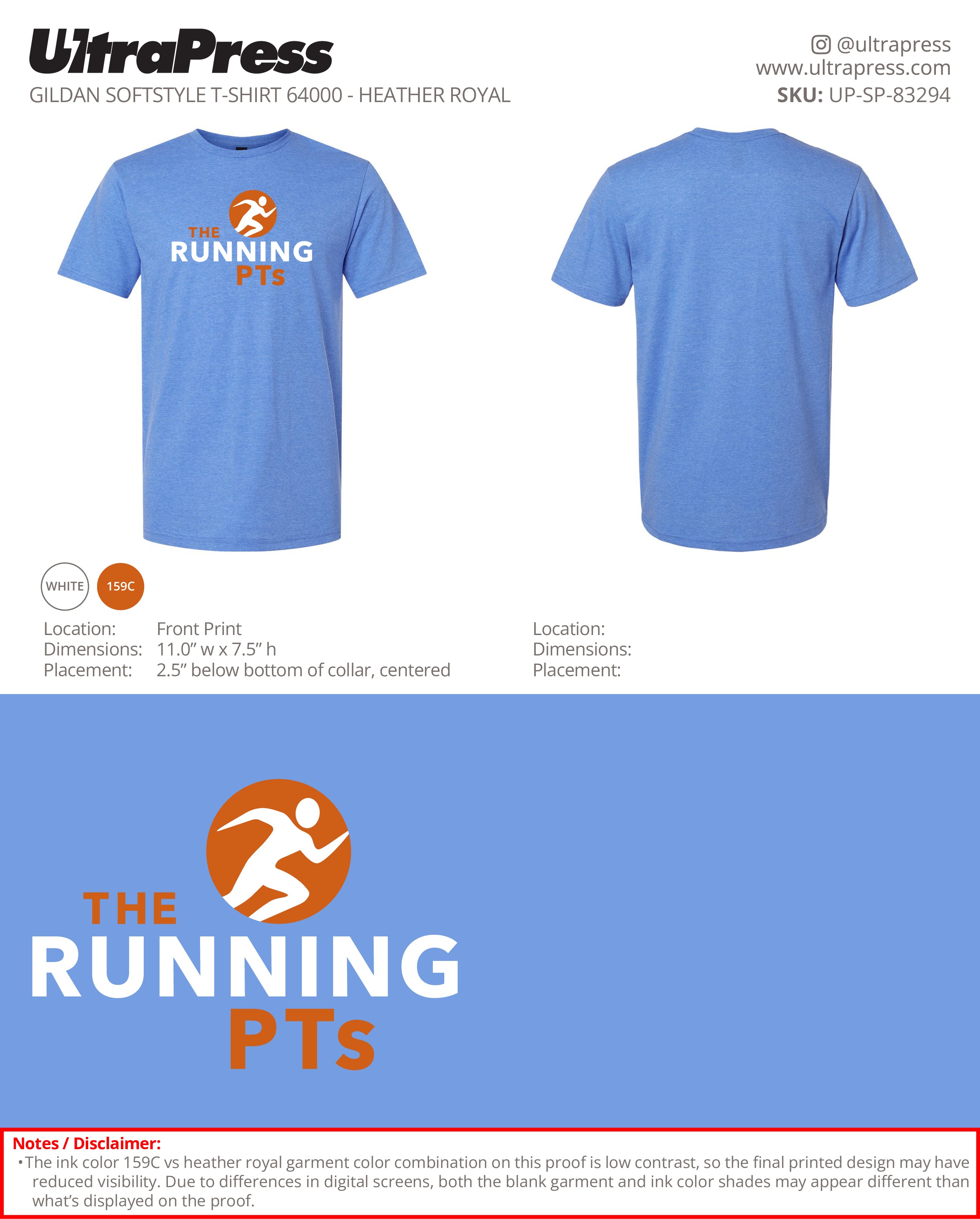 UP-SP-83294 The Running PTS - Lee Welch 100 Pieces Package Deal (Bulk)