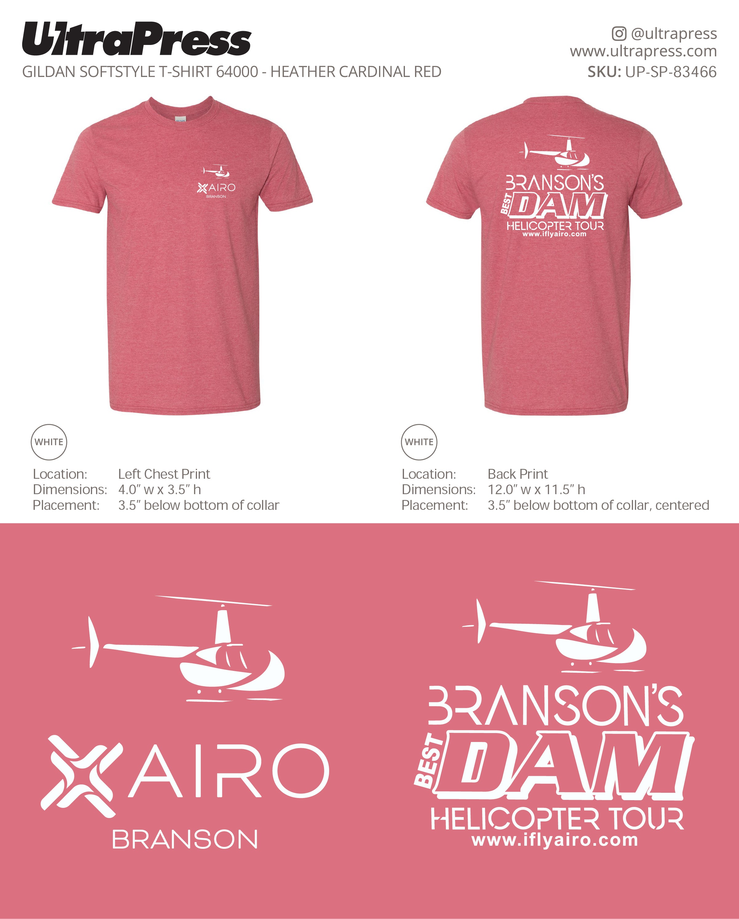 UP-SP-83466 AIRO Branson - Camron McAhren 100 Min Qty (Bulk)