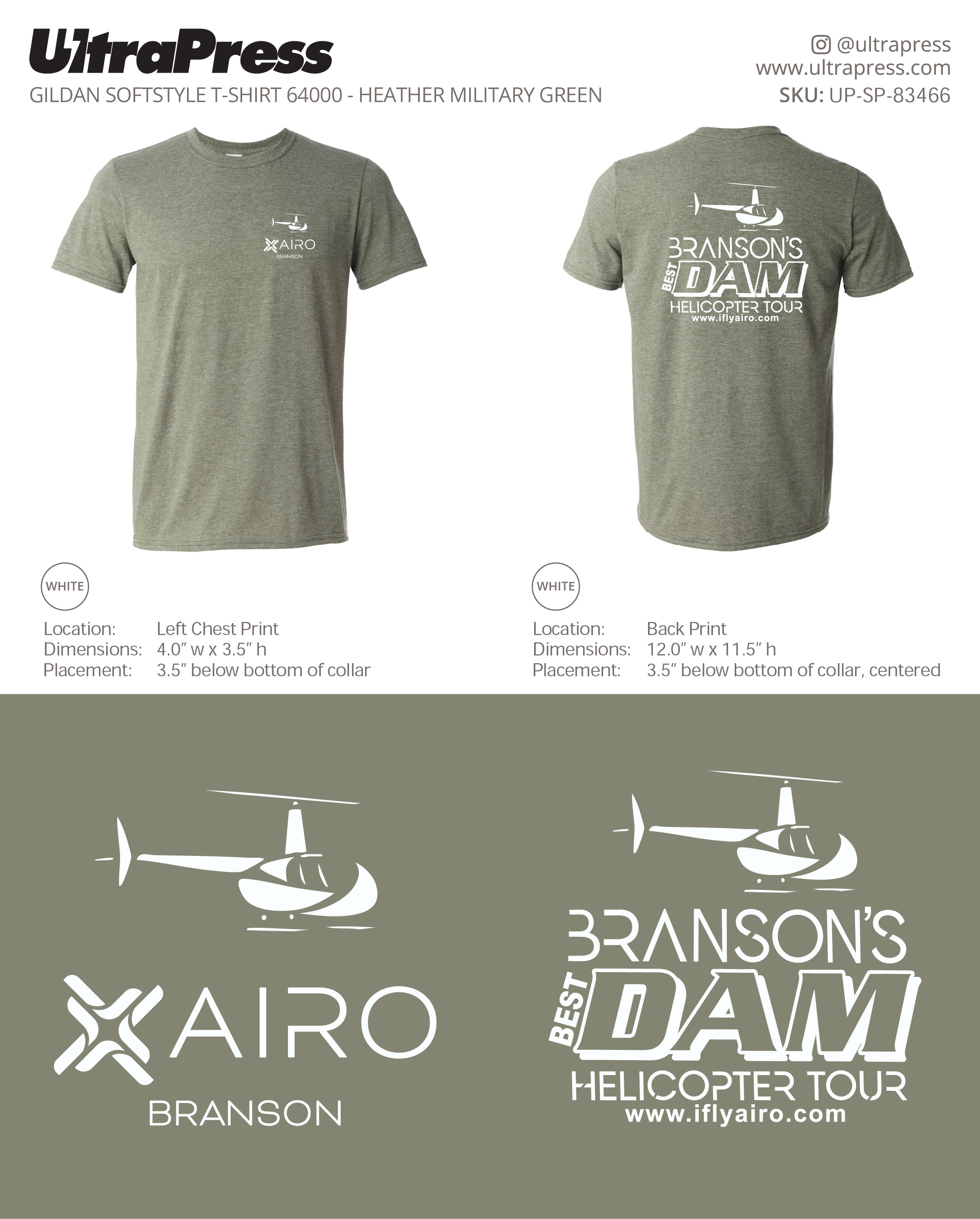 UP-SP-83466 AIRO Branson - Camron McAhren 100 Min Qty (Bulk)