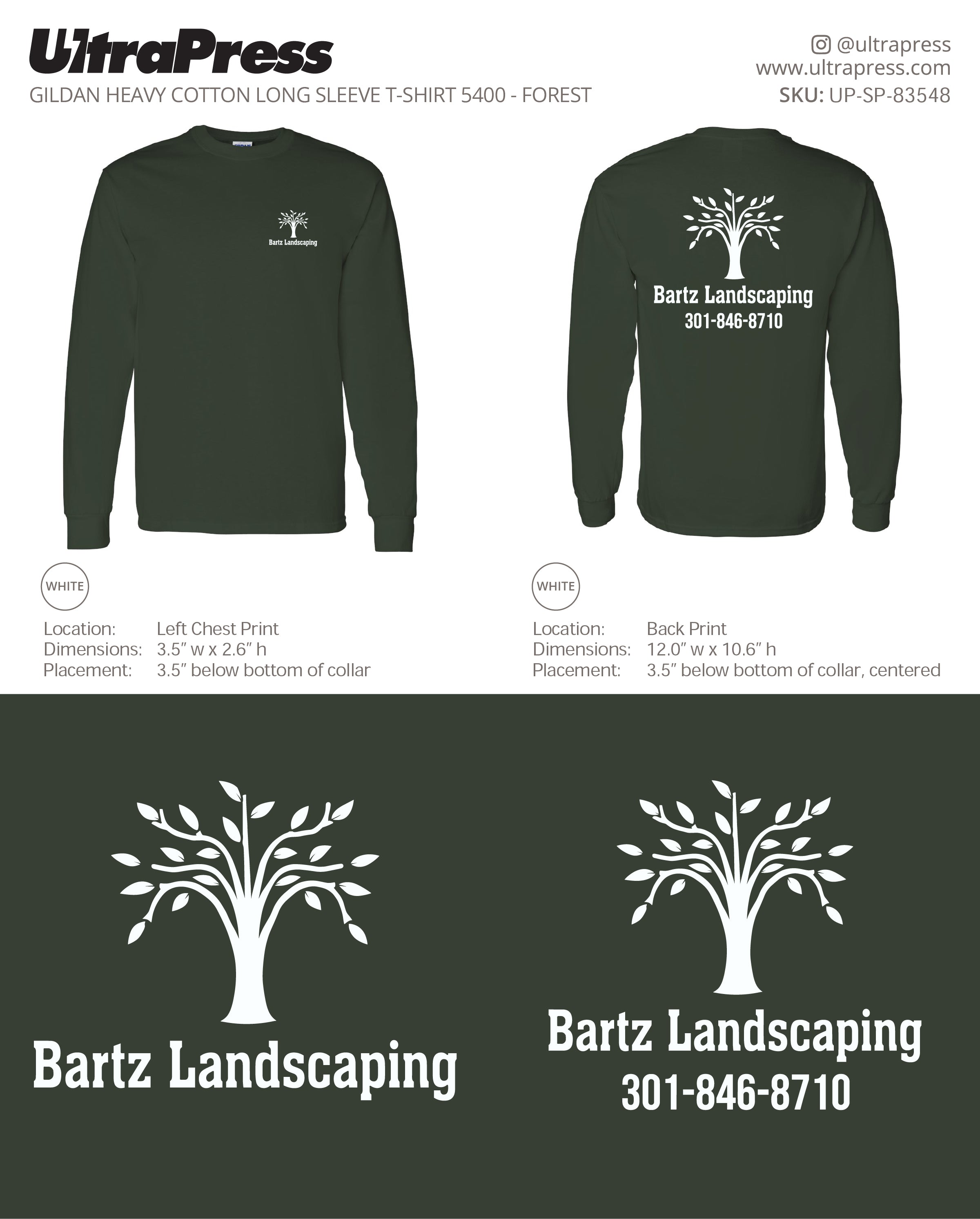 UP-SP-83548 Bartz Landscaping 2026 - Bartz Landscaping 50 Pieces Package Deal (Bulk)