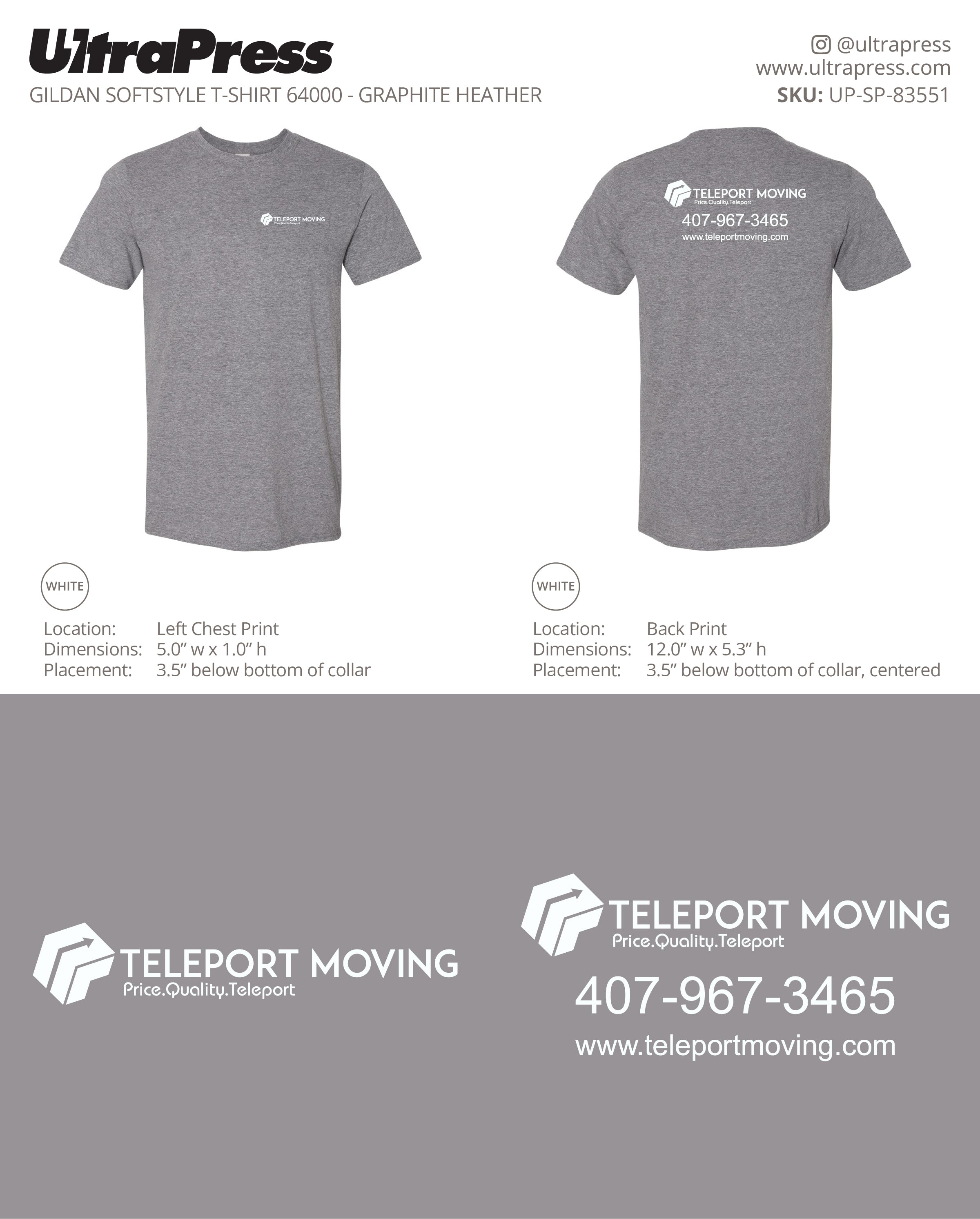 UP-SP-83551 Teleport Moving - Yanis Vitols - 100 Min Qty - Package Deal (Bulk)