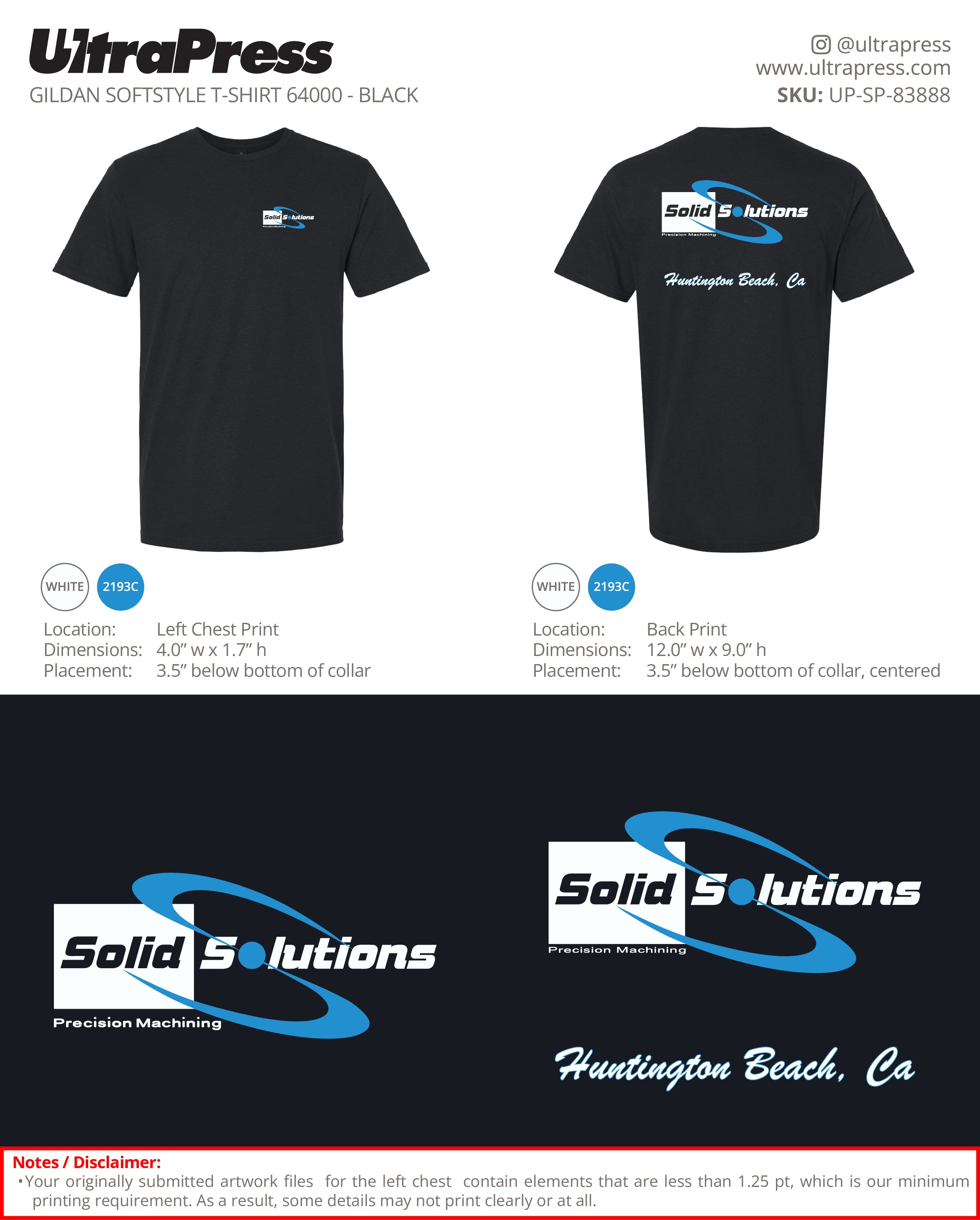 UP-SP-83888 Solid Solutions - Patrik Widenka 100 Min Qty (Bulk)