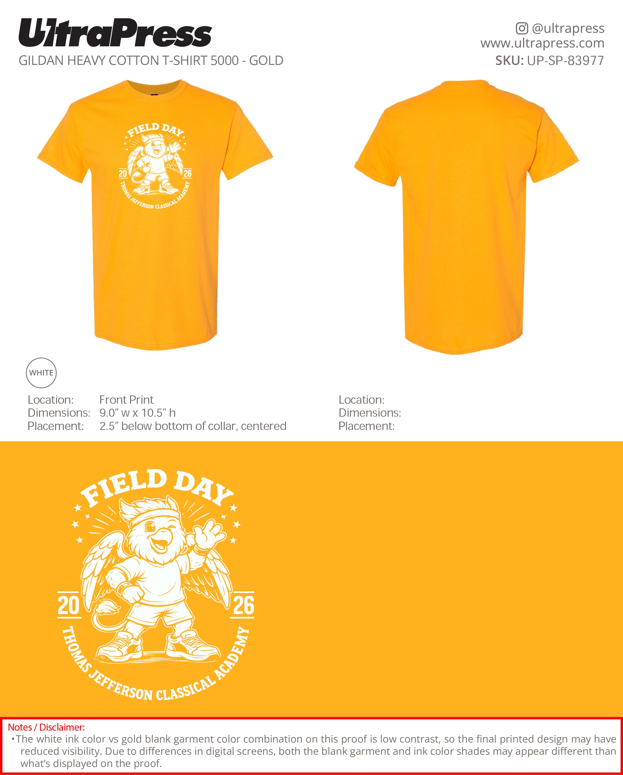 UP-SP-83977 Field Day 2026 - Miles Ensley 100 Min Qty (Bulk)