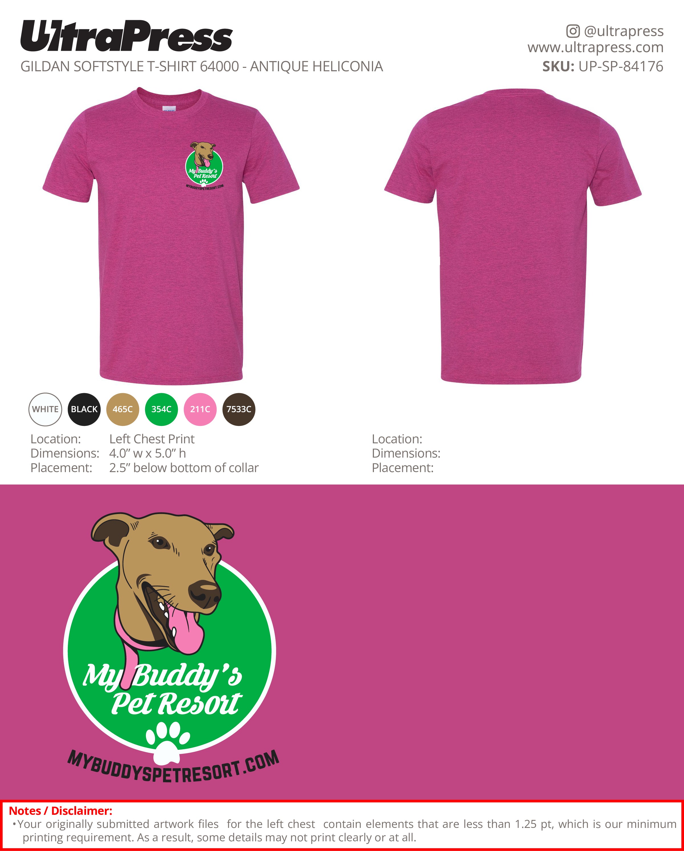 UP-SP-84176 My Buddy's Pet Resort - Ken Jenkines 100 Min Qty (Bulk)