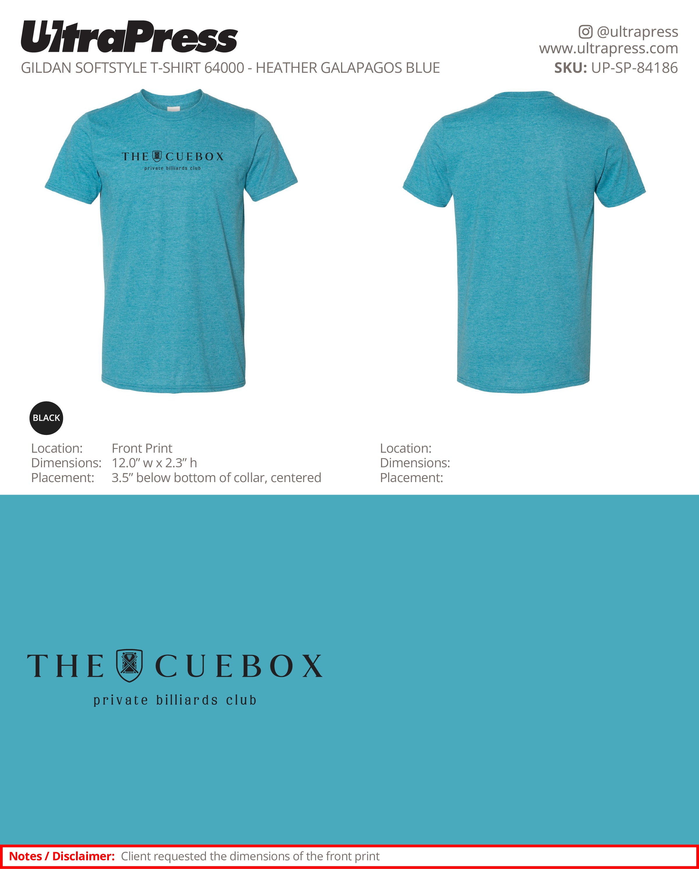 UP-SP-84186 The Cuebox - Member Services 100 Min Qty (Bulk)