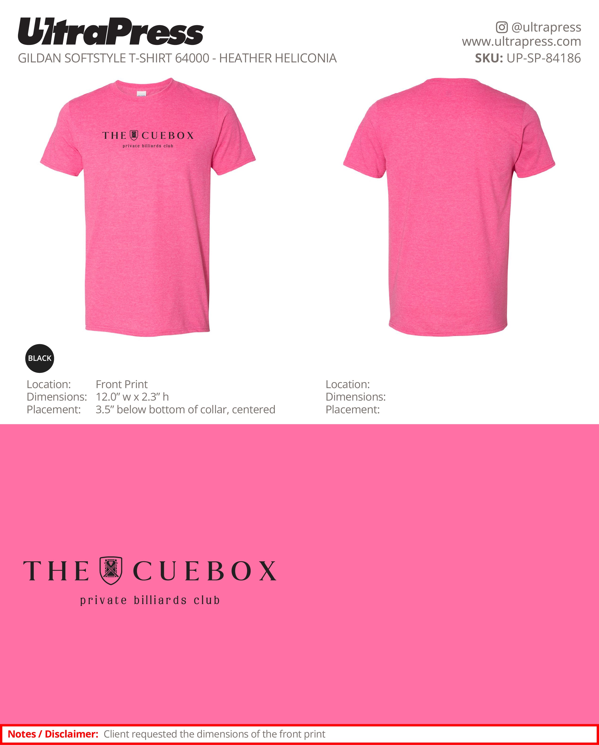 UP-SP-84186 The Cuebox - Member Services 100 Min Qty (Bulk)