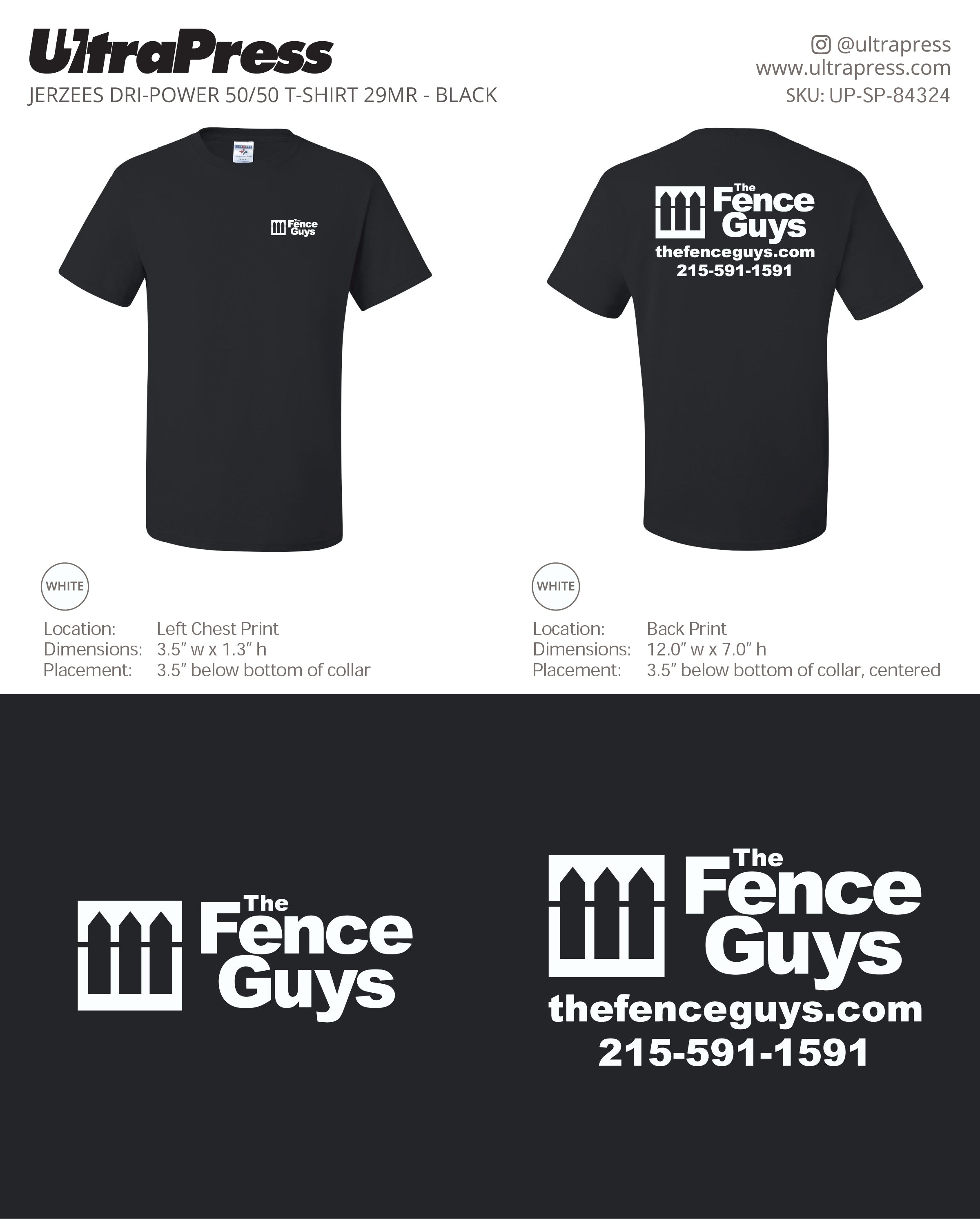 UP-SP-84324 The Fence Guys - Tom Conwell - 100 Min Qty (Bulk)