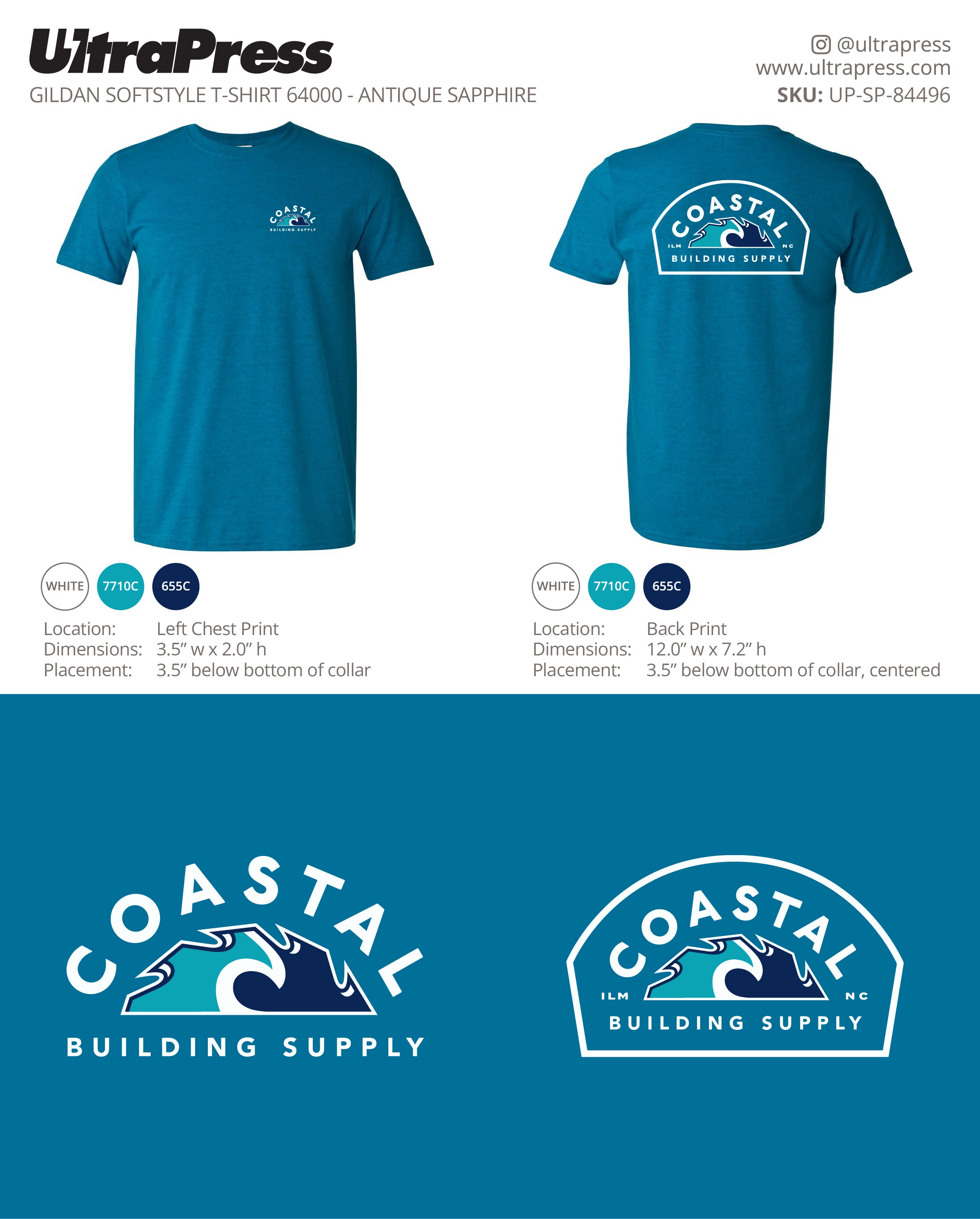 UP-SP-84496 Coastal Building Supply - Jordan Messick 100 Pieces Package Deal (Bulk)