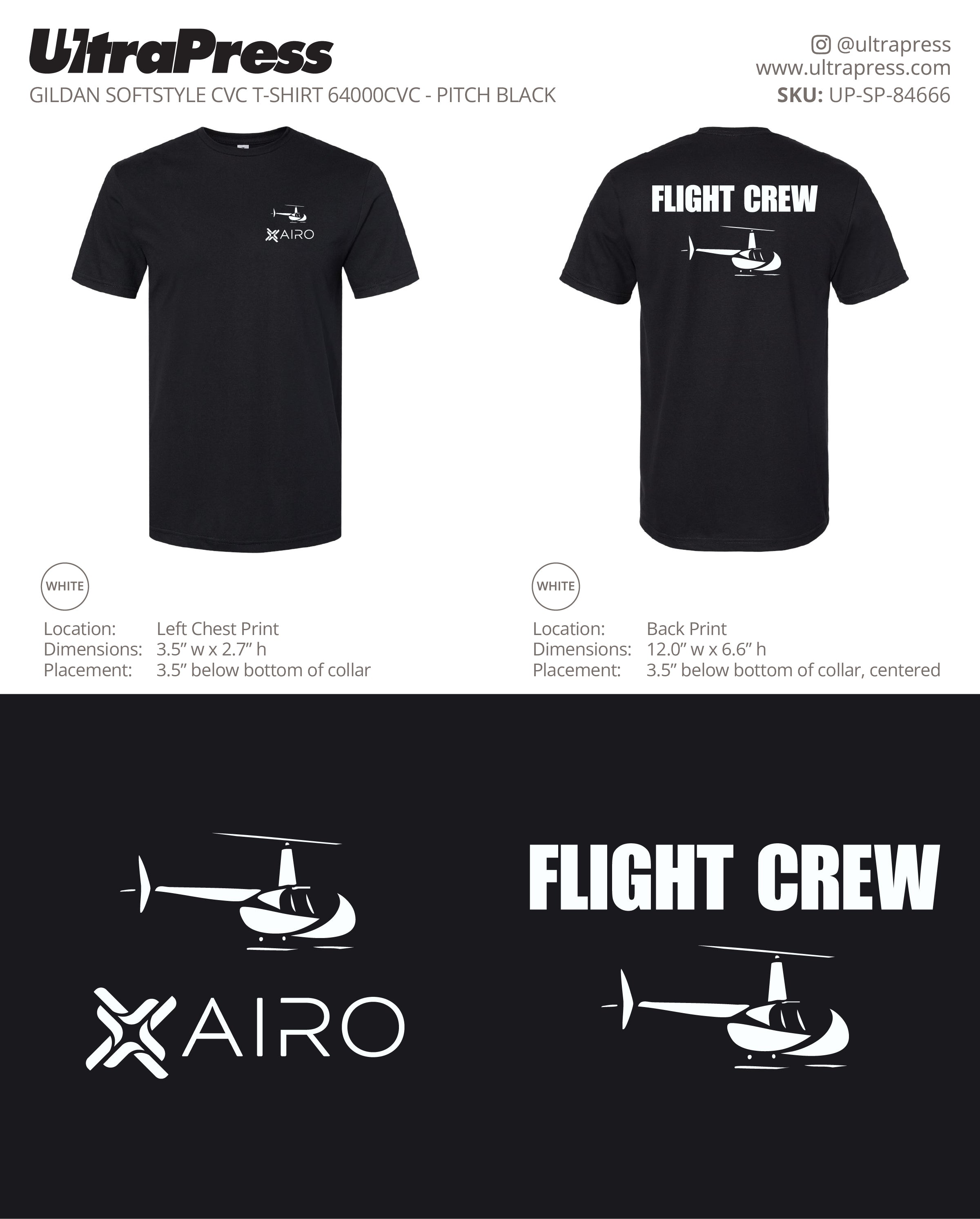 UP-SP-84666 Airo Flight Crew - Camron McAhern 24 Min Qty (Bulk)